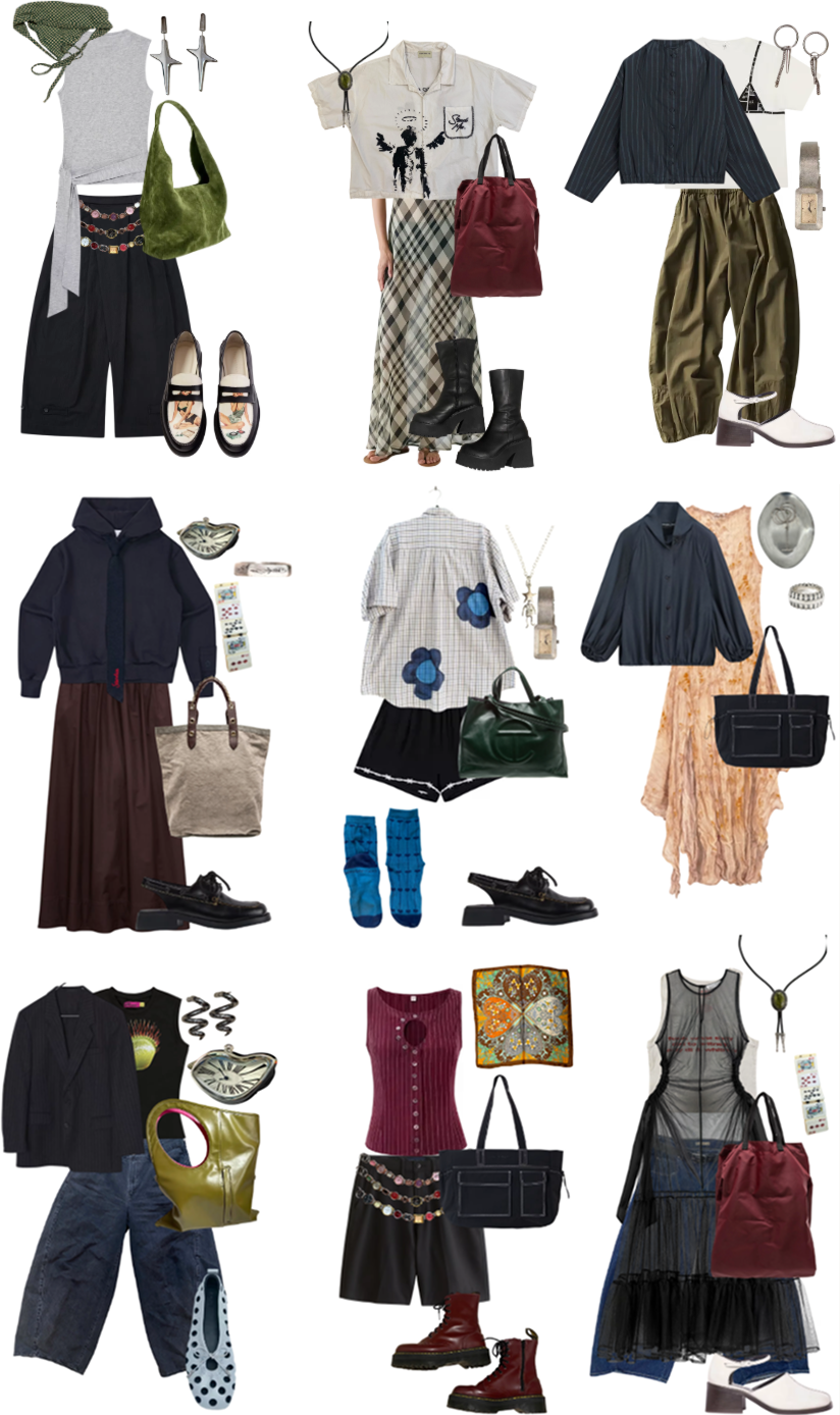 Client C's shopping recommendations lookbook