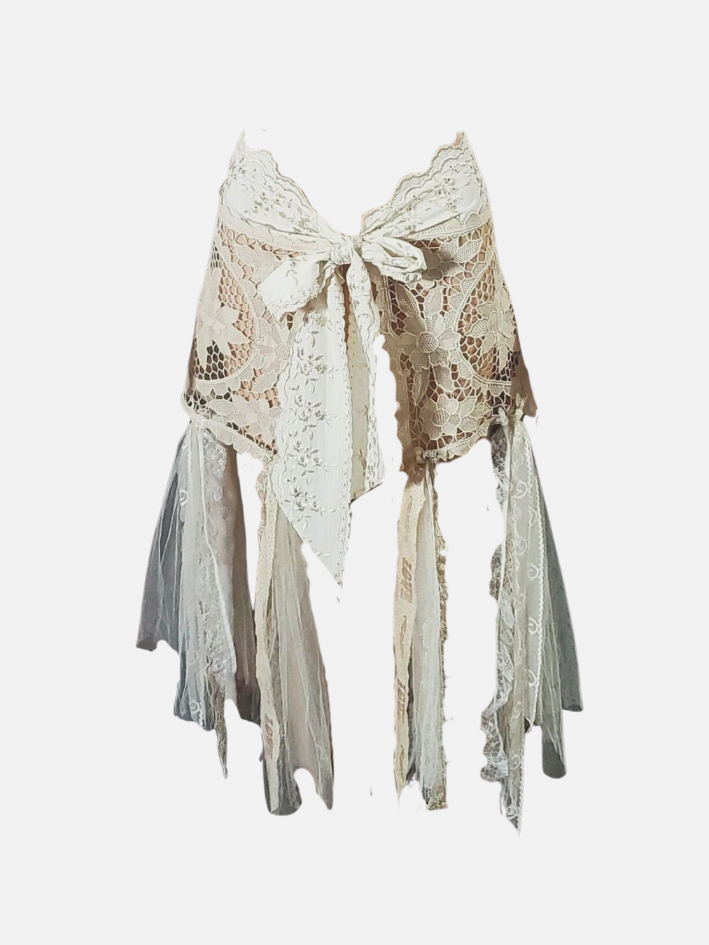 NEW Vintage lace overskirt 37" $331.34