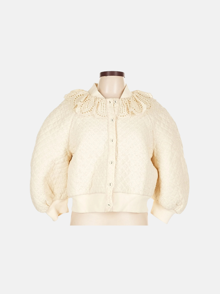 Let Me Be quilted cotton jacket L $177.99