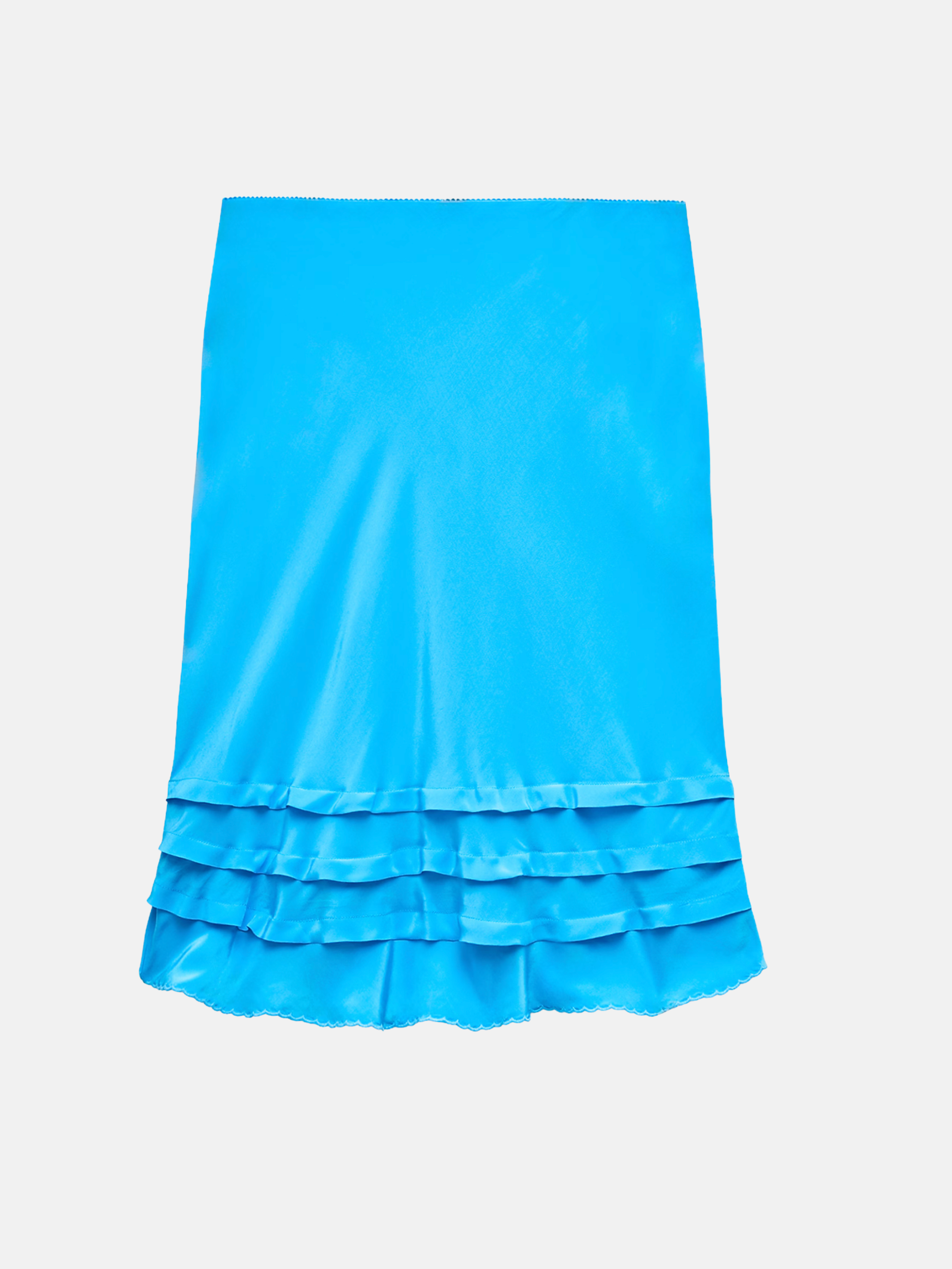 Ruffle trim slip skirt $76.50 NEW