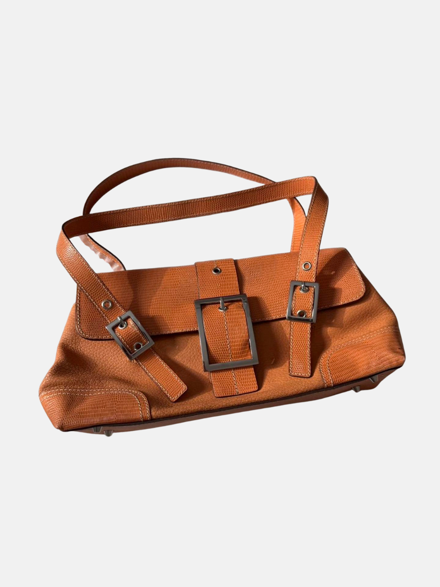 Vintage Y2K orange mini bag $15.00