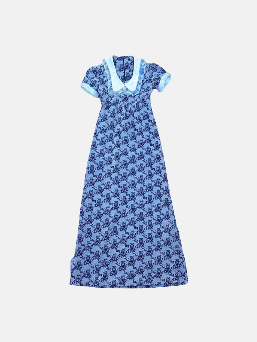 Vintage 70s Holly Hobbie print dress XS $71.05