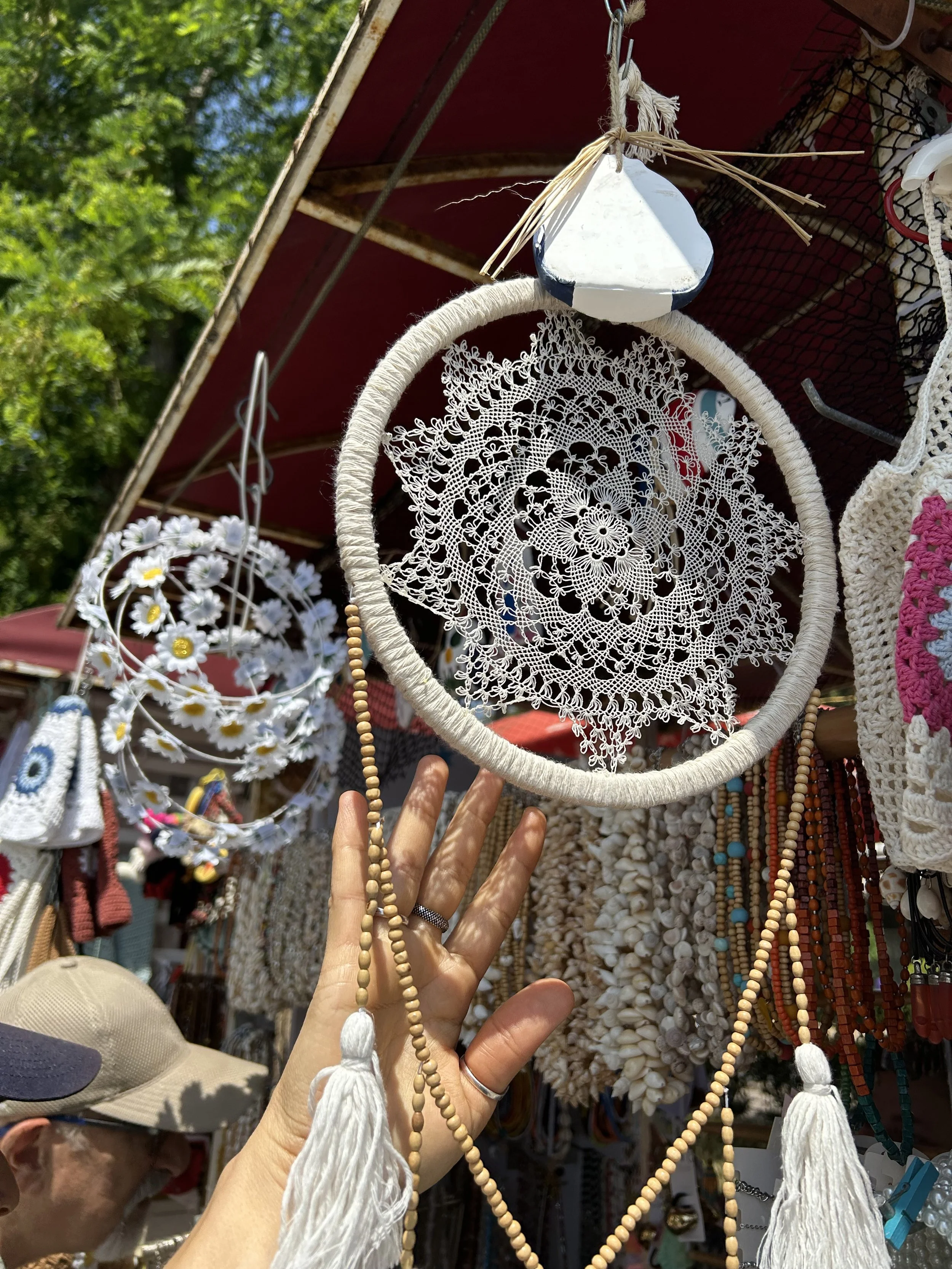 Needlelace, Kınalıada Island, Sea of Marmara, Türkiye, June 2024. Photo credit: © Deborah Valoma 2024.