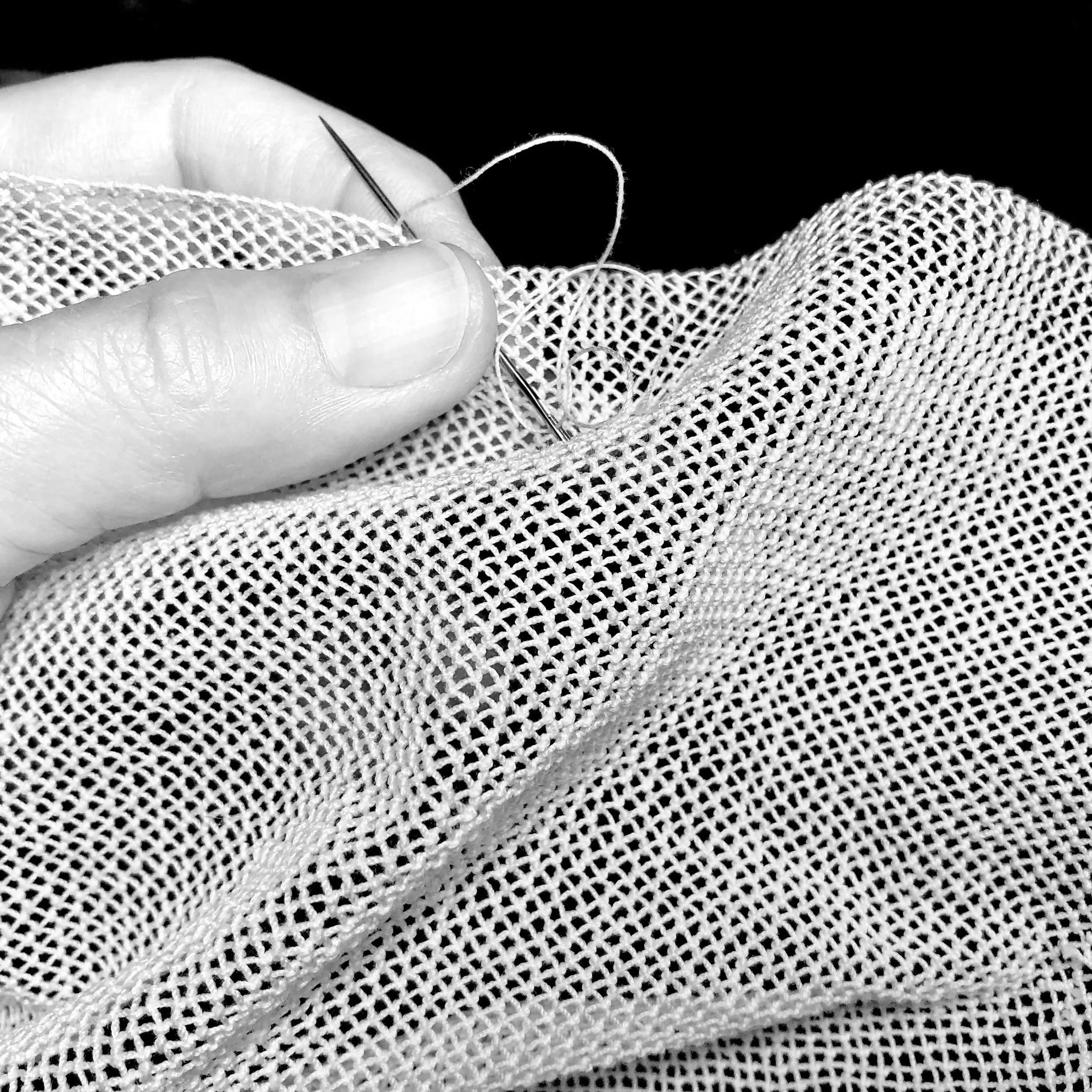 deborah valoma: picking up needle and thread