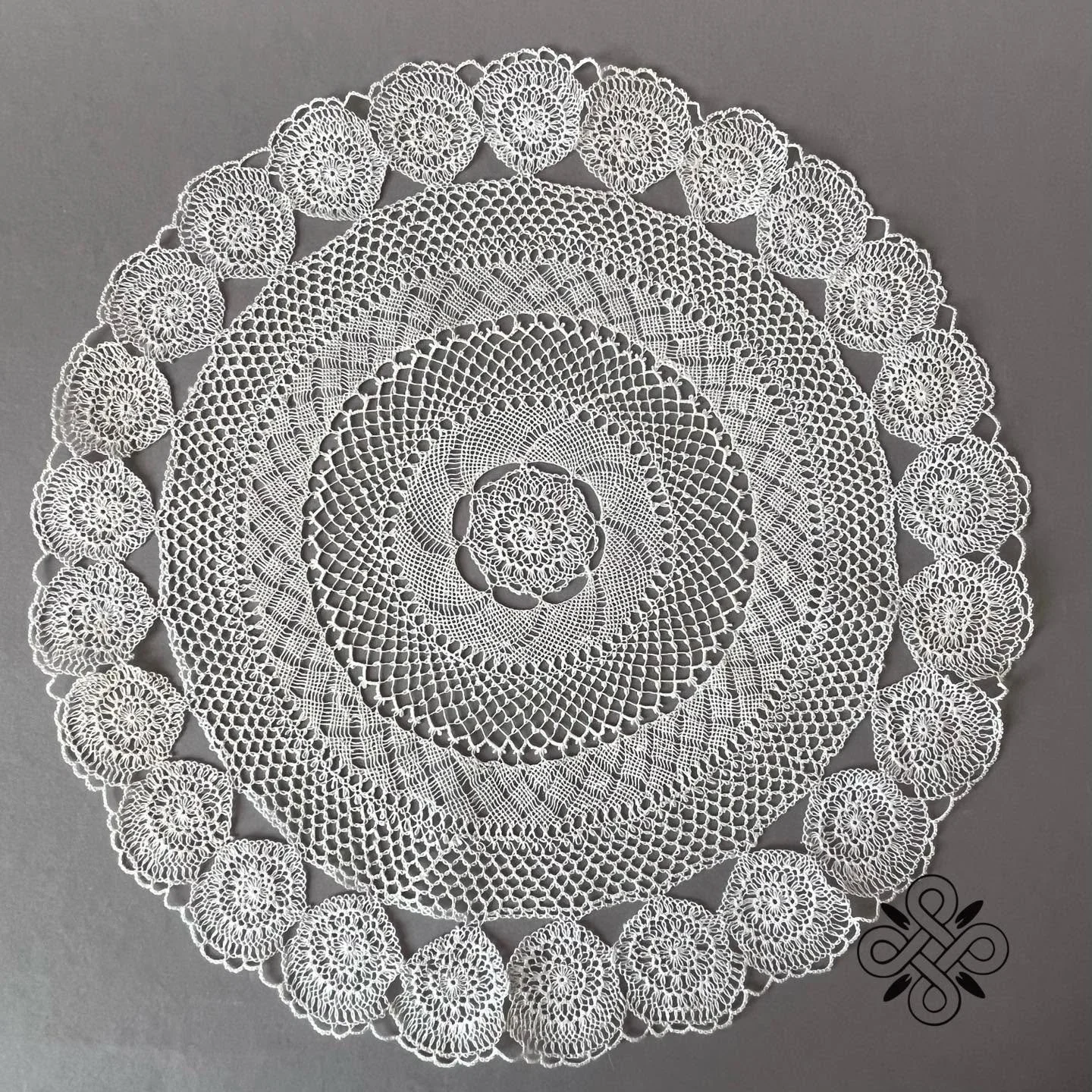Iskuhi Sargsyan, needlelace doily, Yerevan, Armenia. Photo: © Iskuhi Sargsyan 2025.
