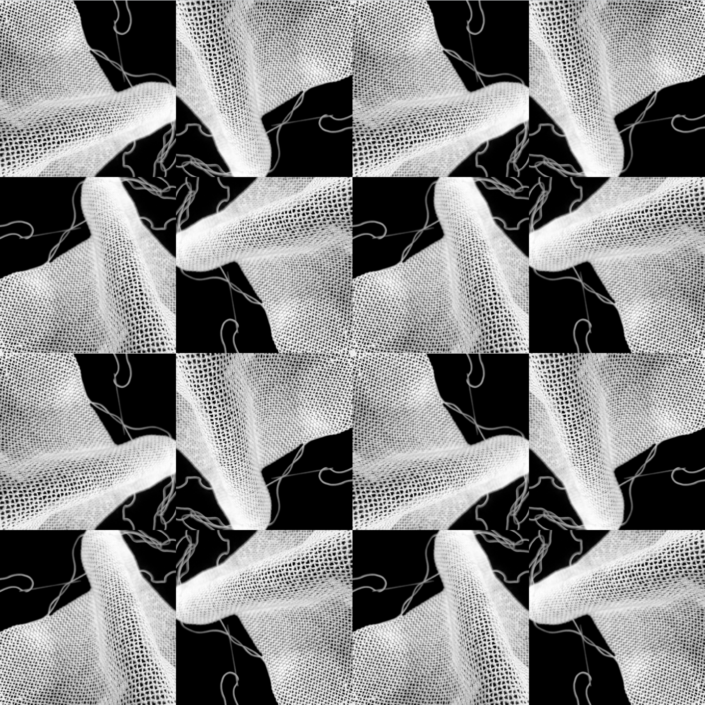 Deborah Valoma. Untitled, 2022. 

Armenian needlelace, repeat pattern created through digital manipulation. 

Photo: © Deborah Valoma 2022.