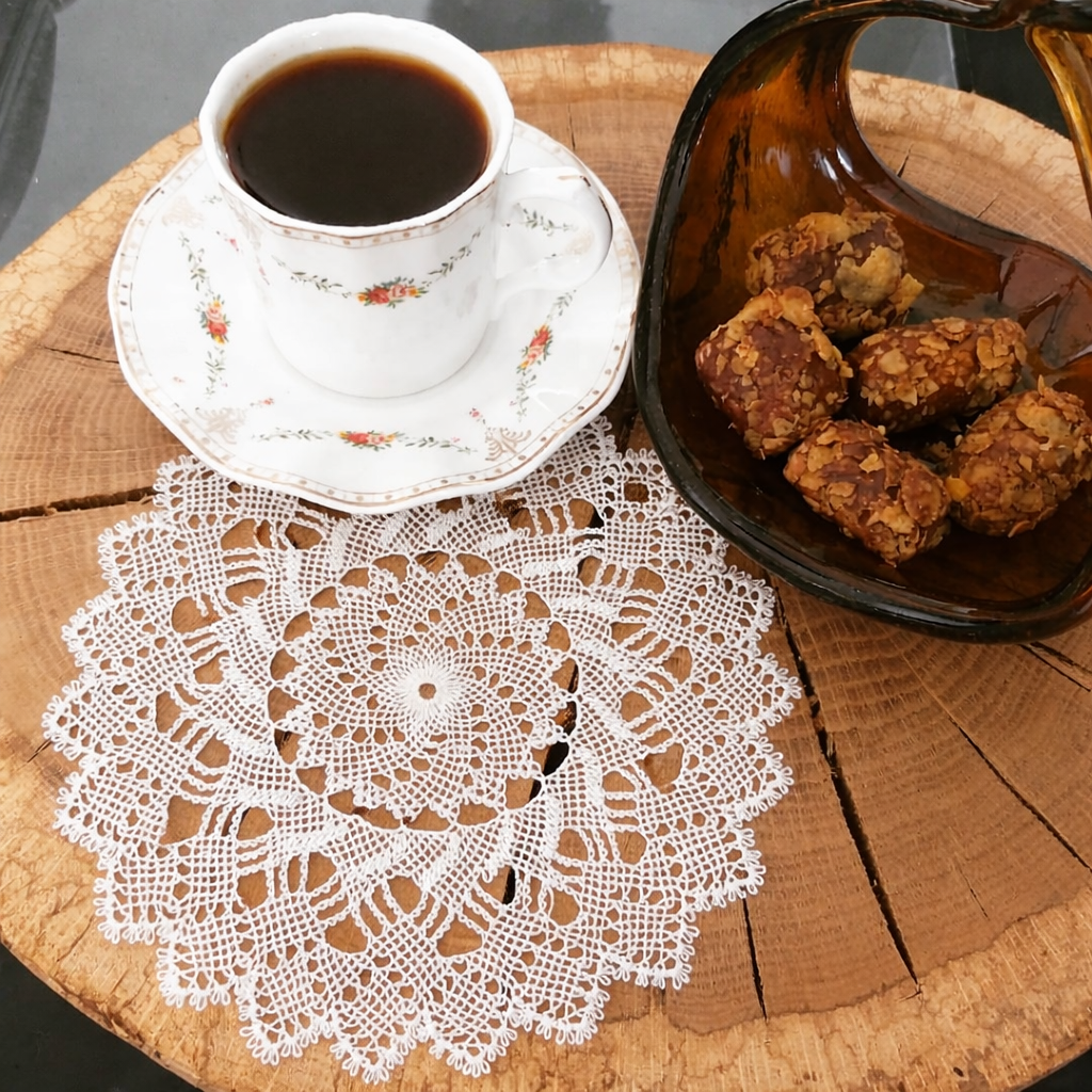 Linda Oral Şener, needlelace doily, Samandağ, Hatay, Turkey. Photo: © Linda Oral Şener 2026.