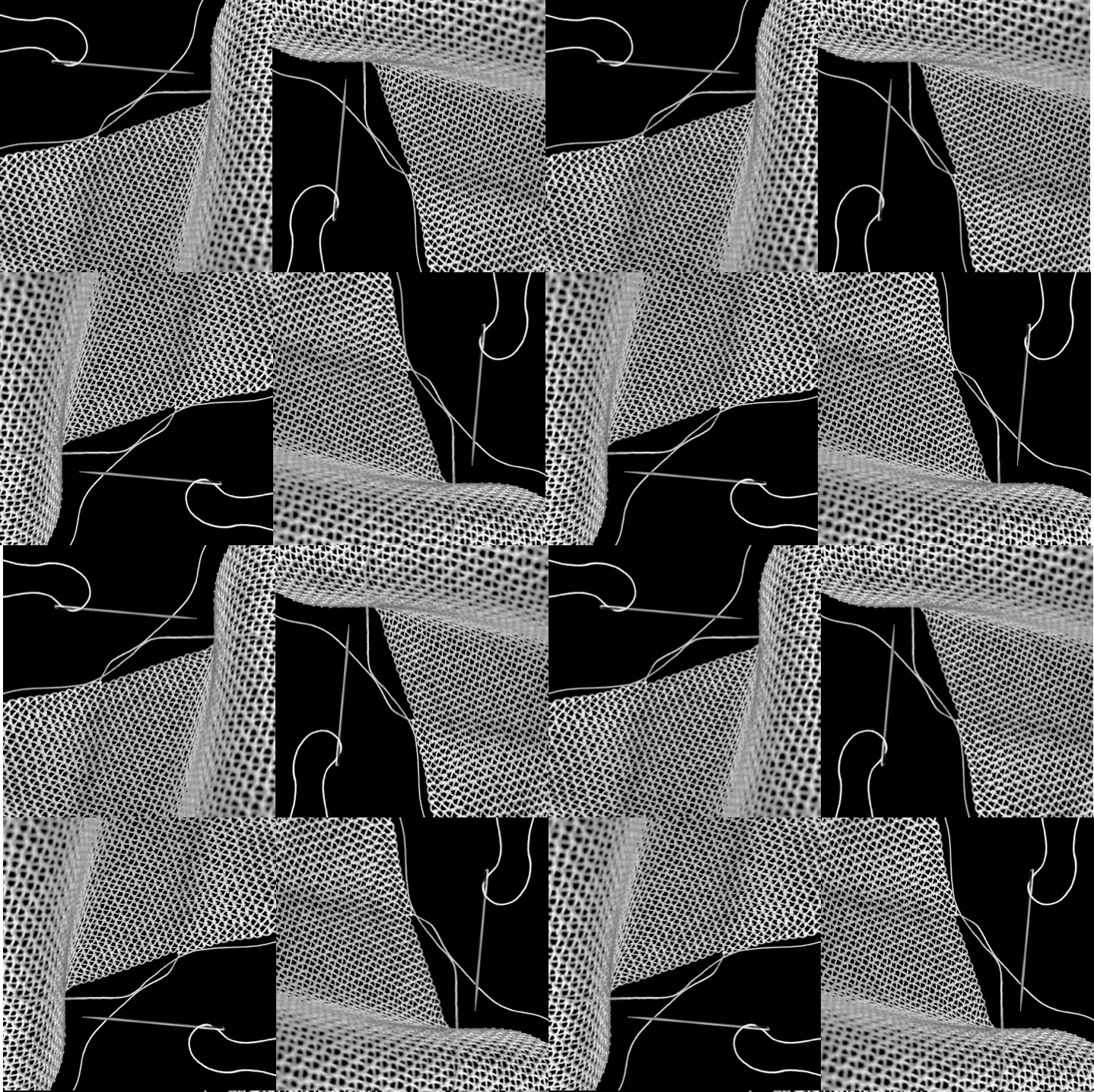 Deborah Valoma. Untitled, 2022. 

Armenian needlelace, repeat pattern created through digital manipulation. 

Photo: © Deborah Valoma 2022.