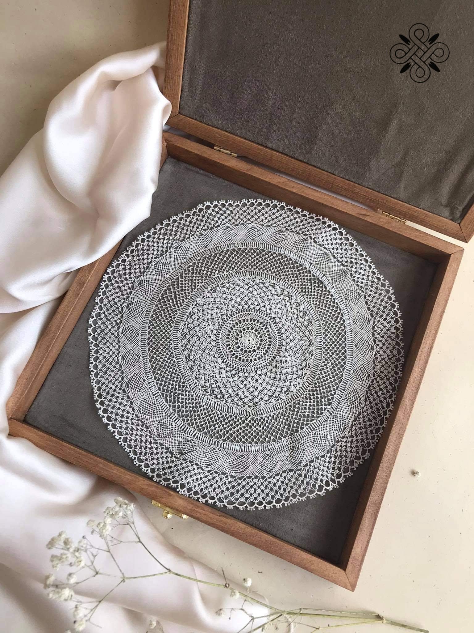 Iskuhi Sargsyan, needlelace doily, Yerevan, Armenia. Photo: © Iskuhi Sargsyan 2021.