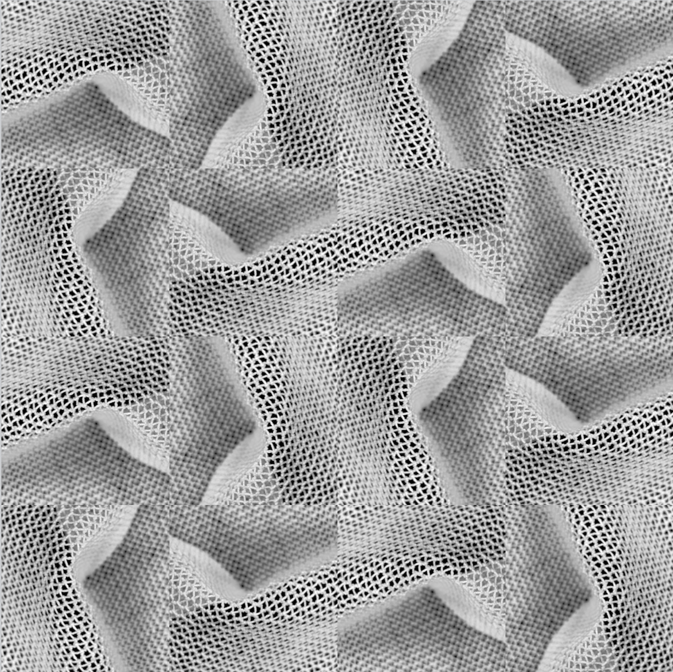 Deborah Valoma. Untitled, 2022. 

Armenian needlelace, repeat pattern created through digital manipulation. 

Photo: © Deborah Valoma 2022.