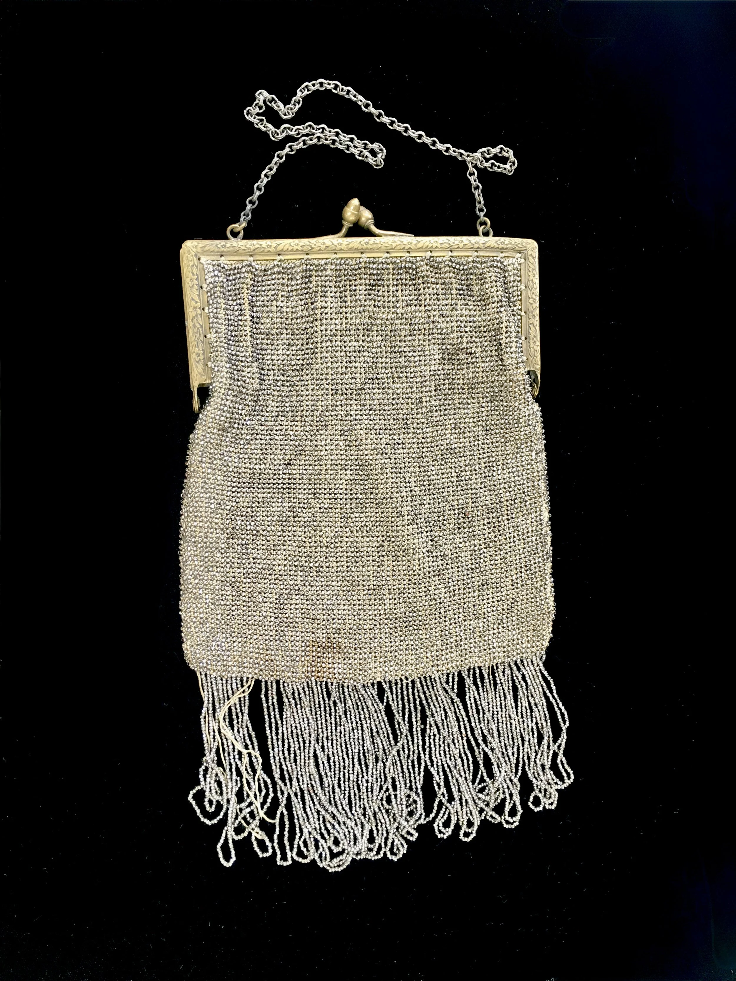 Sara Sohigian, hand beaded purse, steel beads, ca. mid-1920s.

Photo credit: © Deborah Valoma 2018