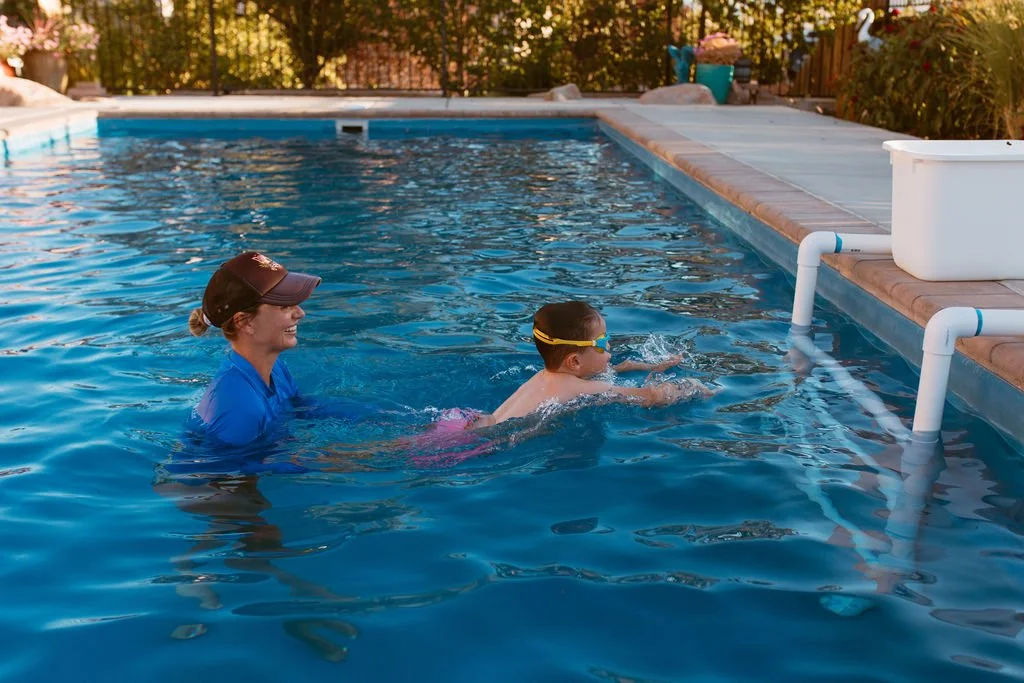 Liz Freeman giving an ISR lesson