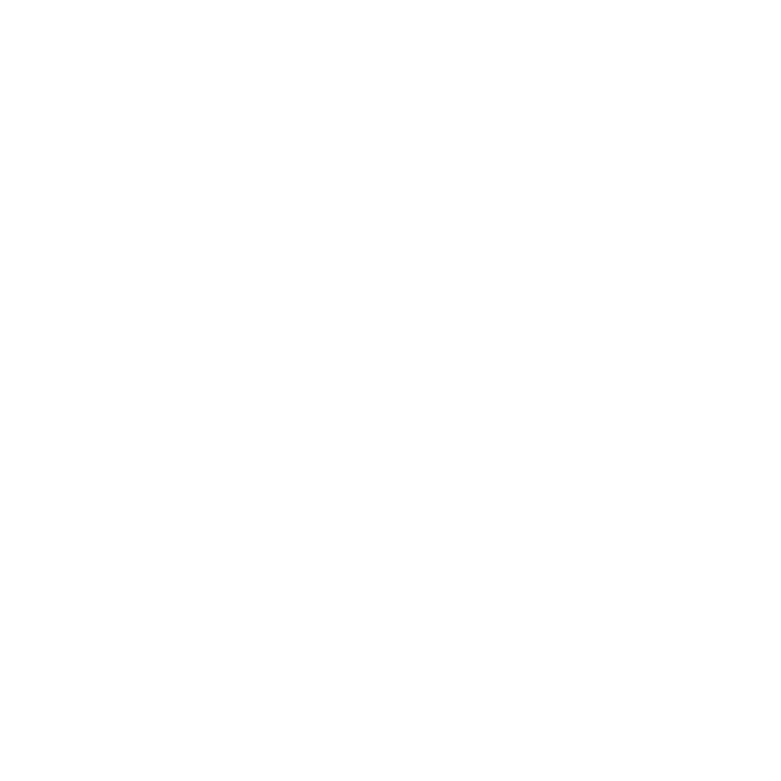 Black background with a white line drawing of a crest featuring two whippets, a heart-shaped element, a hat, and text that reads 'Quality Handcrafted Headwear'.