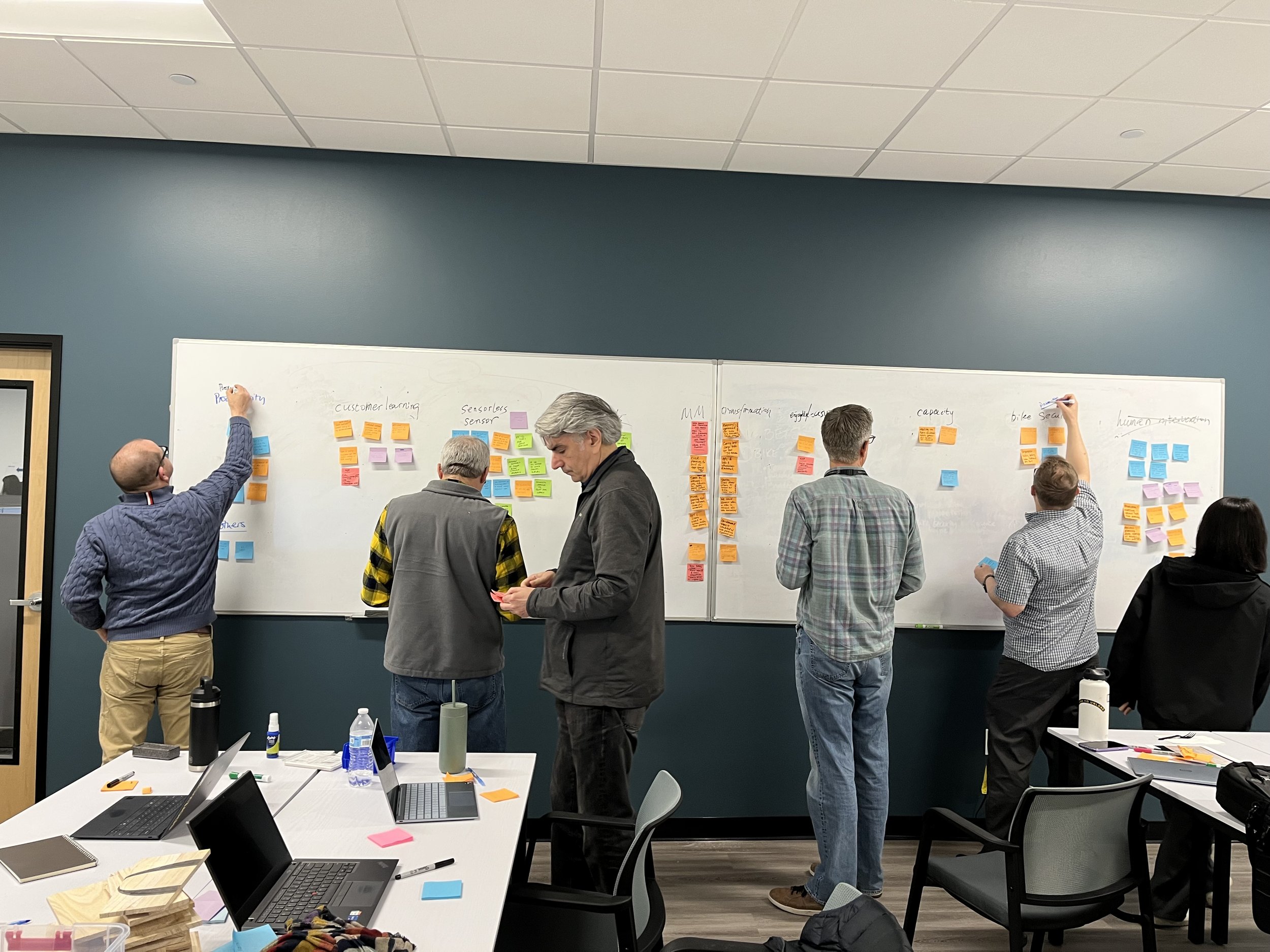 Silver Falls Capital team working on solving complex problems to better help the world.