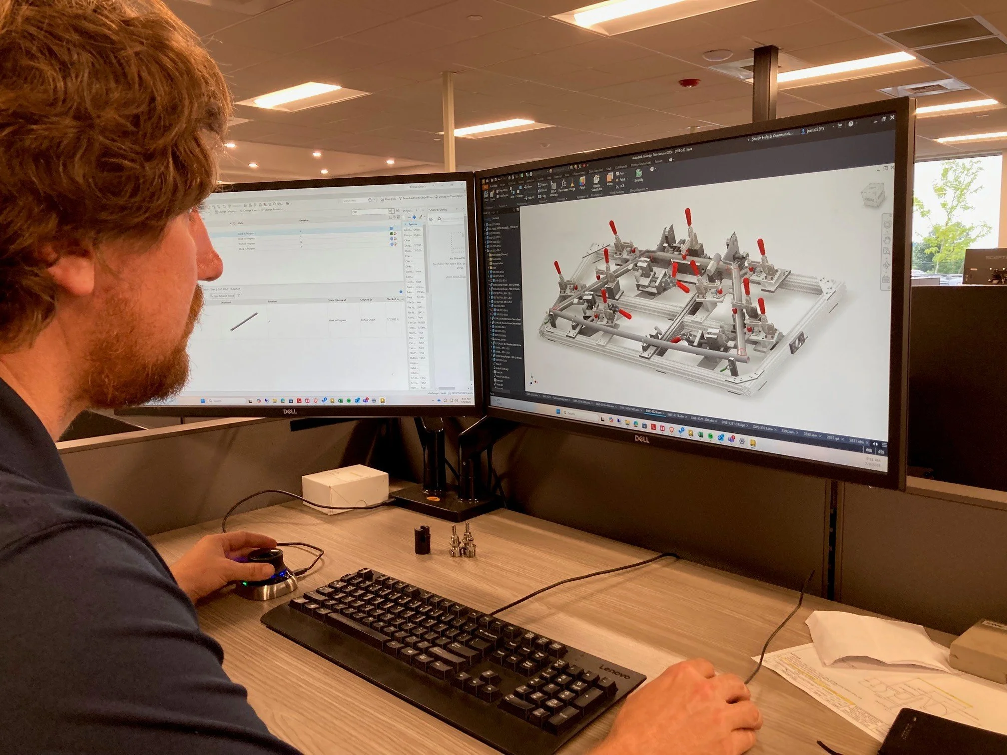 Employee at Silver Falls Capital working on next level innovation.