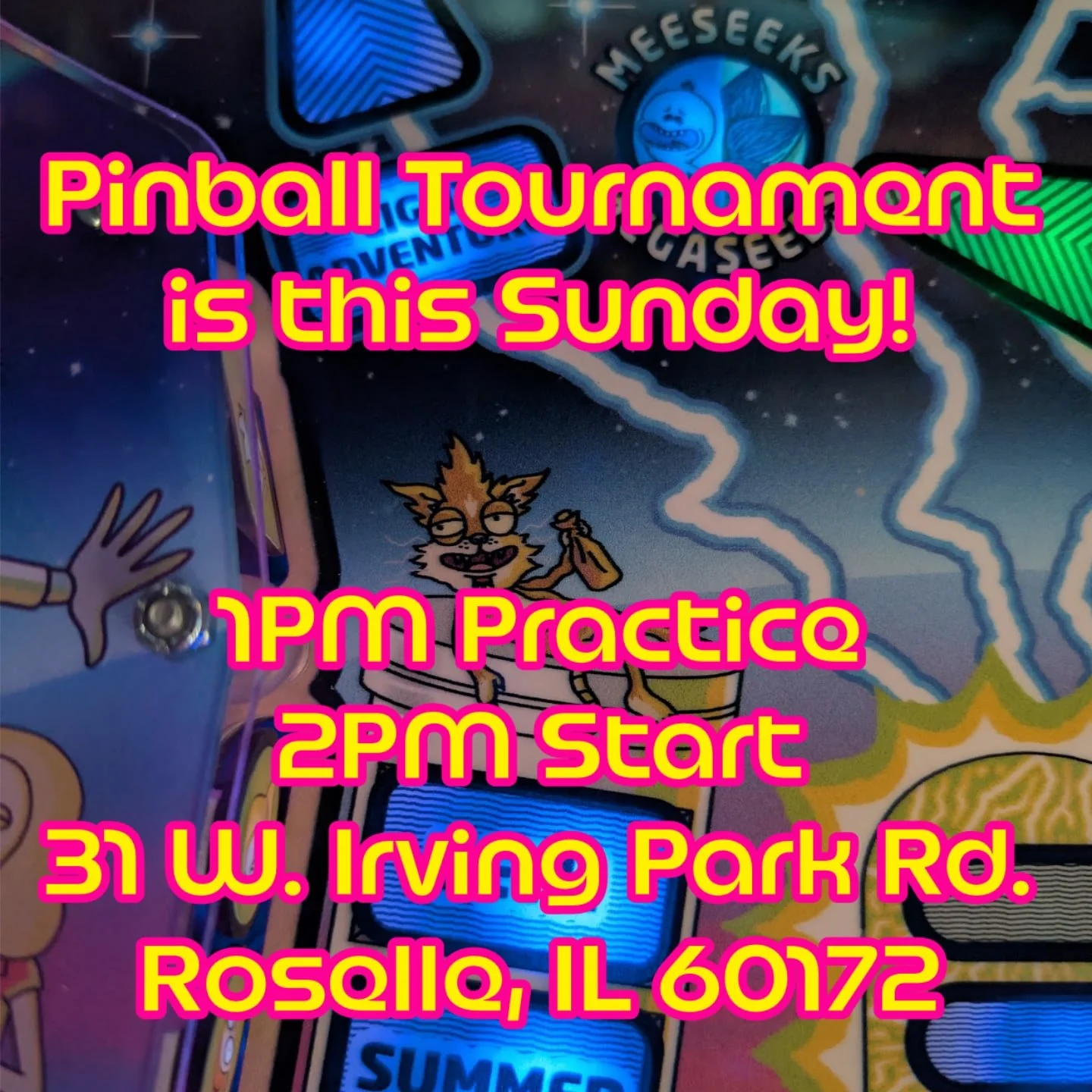 Our monthly tournament is this Sunday! We'll have #sternarmy prizes from Stern Pinball and don't forget, Majorettes is here for a limited time as well! Practice would be recommended. 
#pinball #flippingoodcoffee