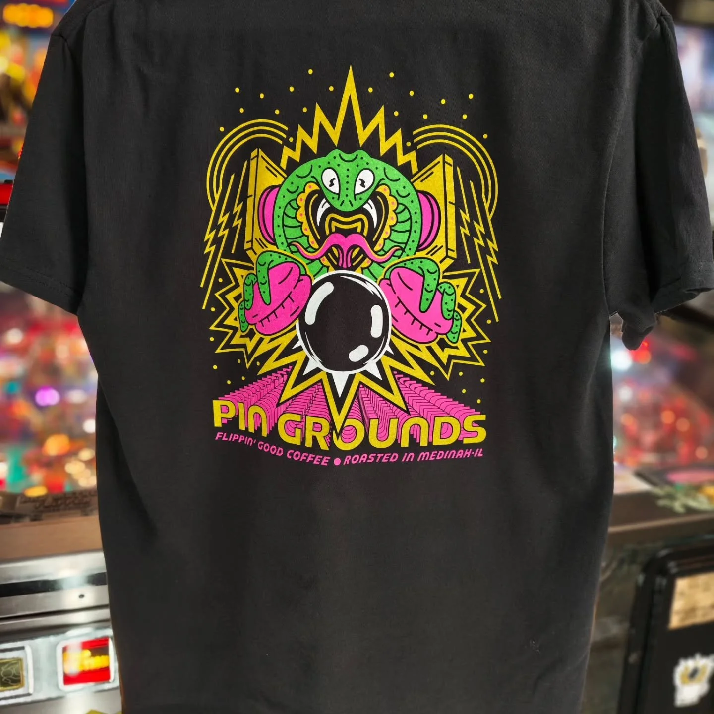 The Screamin' Demon is here! Our second shirt design is now live on the website (hoodies in the Fall). Another killer and handcrafted design by @guideandanchor that was screened by @barrelmakerprinting means all the love went into it. Every order for