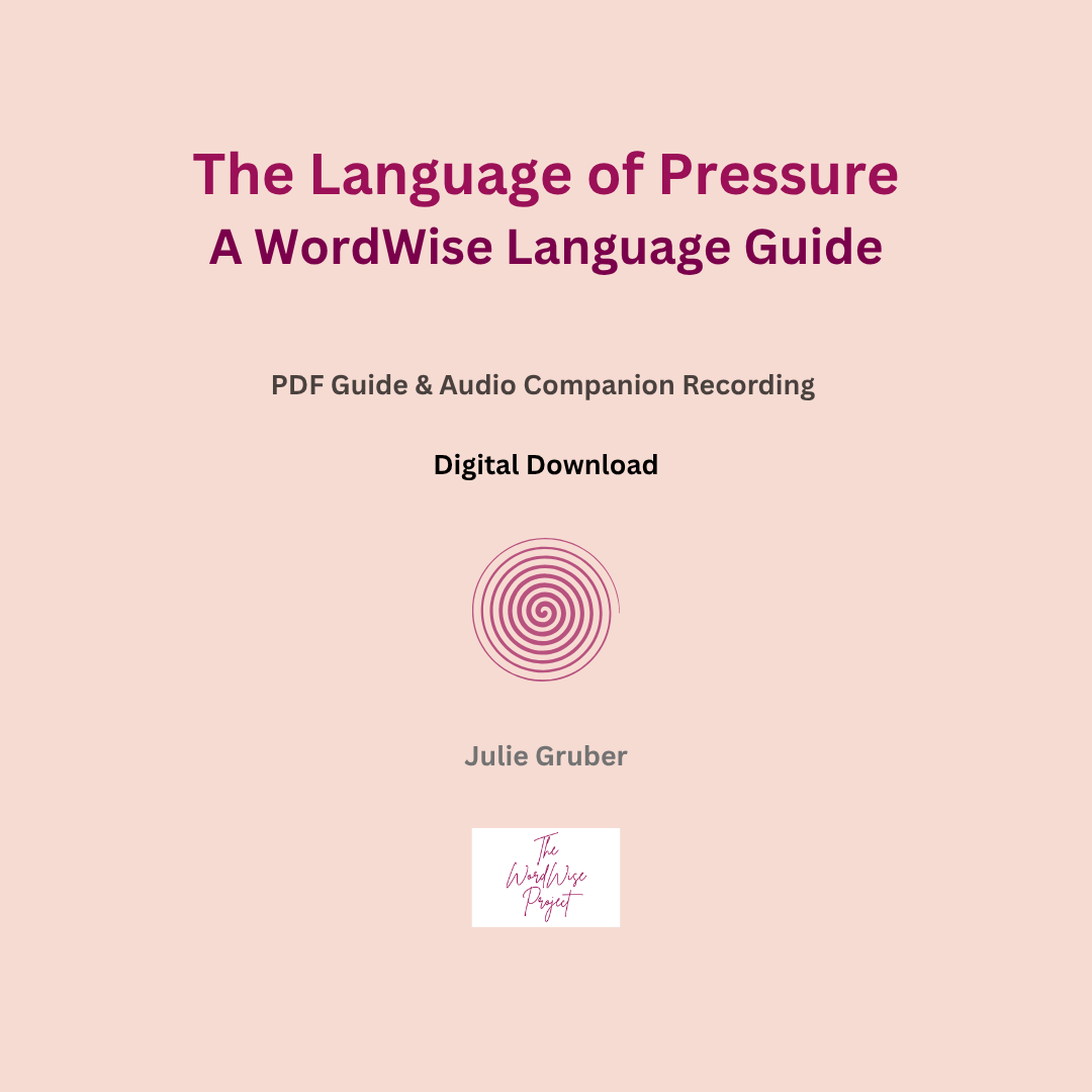 The Language of Pressure - A WordWise Language Guide