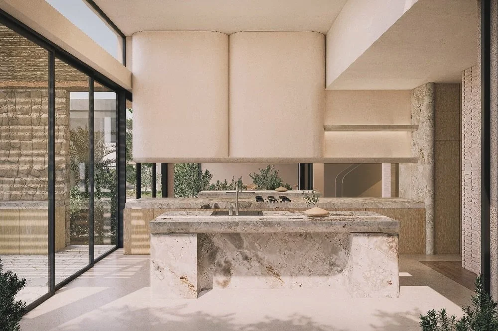 Concept design for a luxury kitchen in Byron Bay. 
Blending functionality with aesthetic appeal, making them perfect for both cooking and entertaining for a beautiful coastal setting.

Which do you prefer 1 or 2?

#kitchen #interiors #interiordesign 