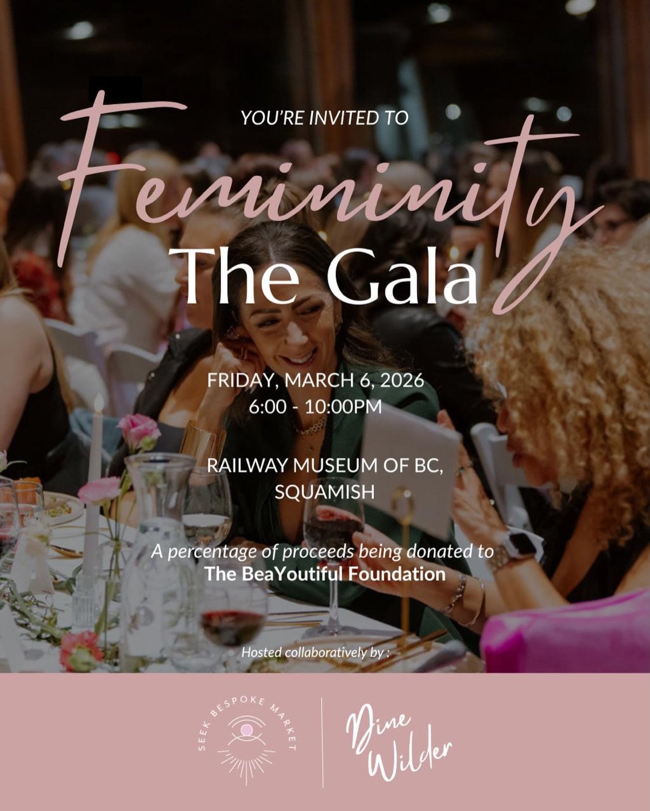 ✨INTRODUCING&hellip;FEMININITY: THE GALA✨

📍 @visitrmbc, Squamish
🗓 March 6 | 6&ndash;10pm

Join us for a large-scale International Women&rsquo;s Day celebration rooted in connection, community, and the power of women gathering together.

This isn&