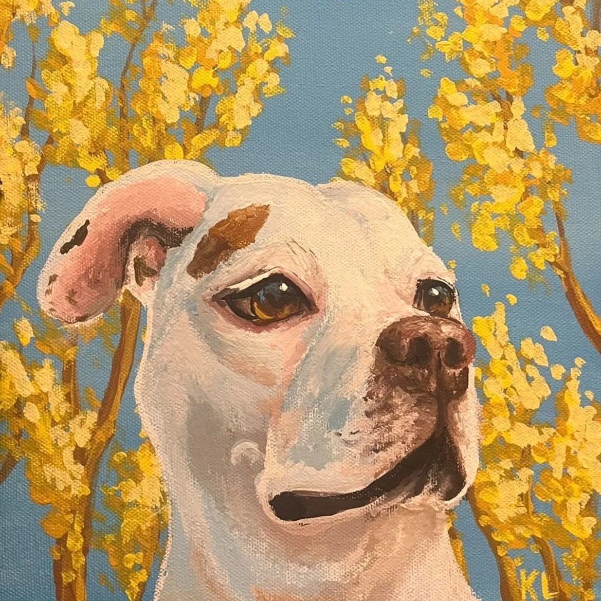 Acrylic on Stretched Canvas