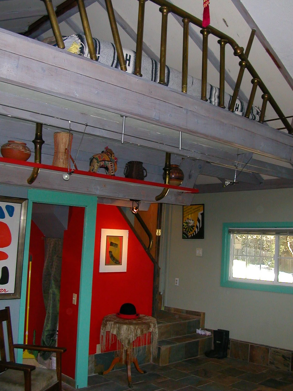Guest area and loft