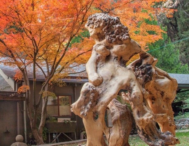 Koschey Sculpture in Garden