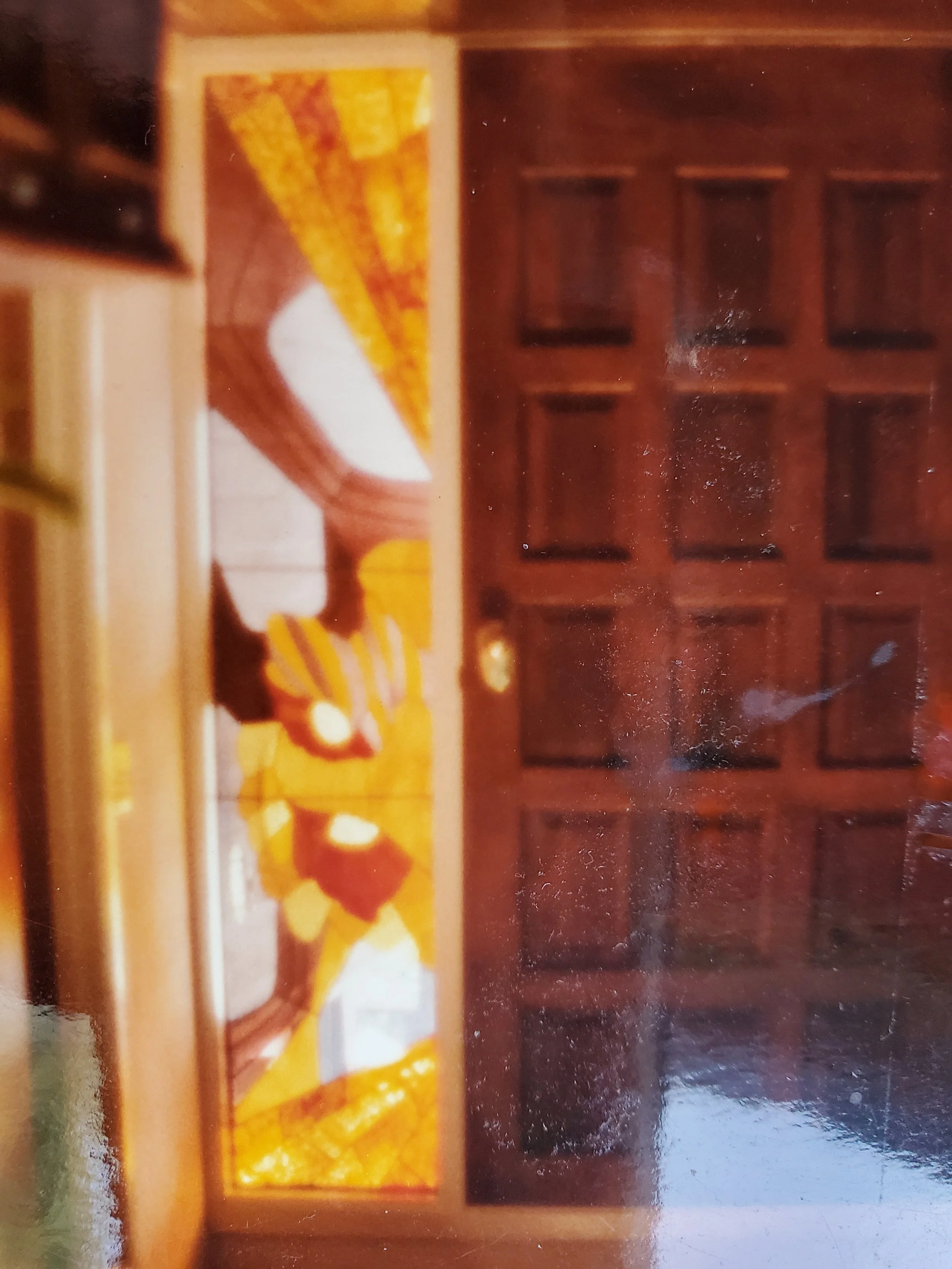 Entrance to home, 1976 co-creator Fred Soares