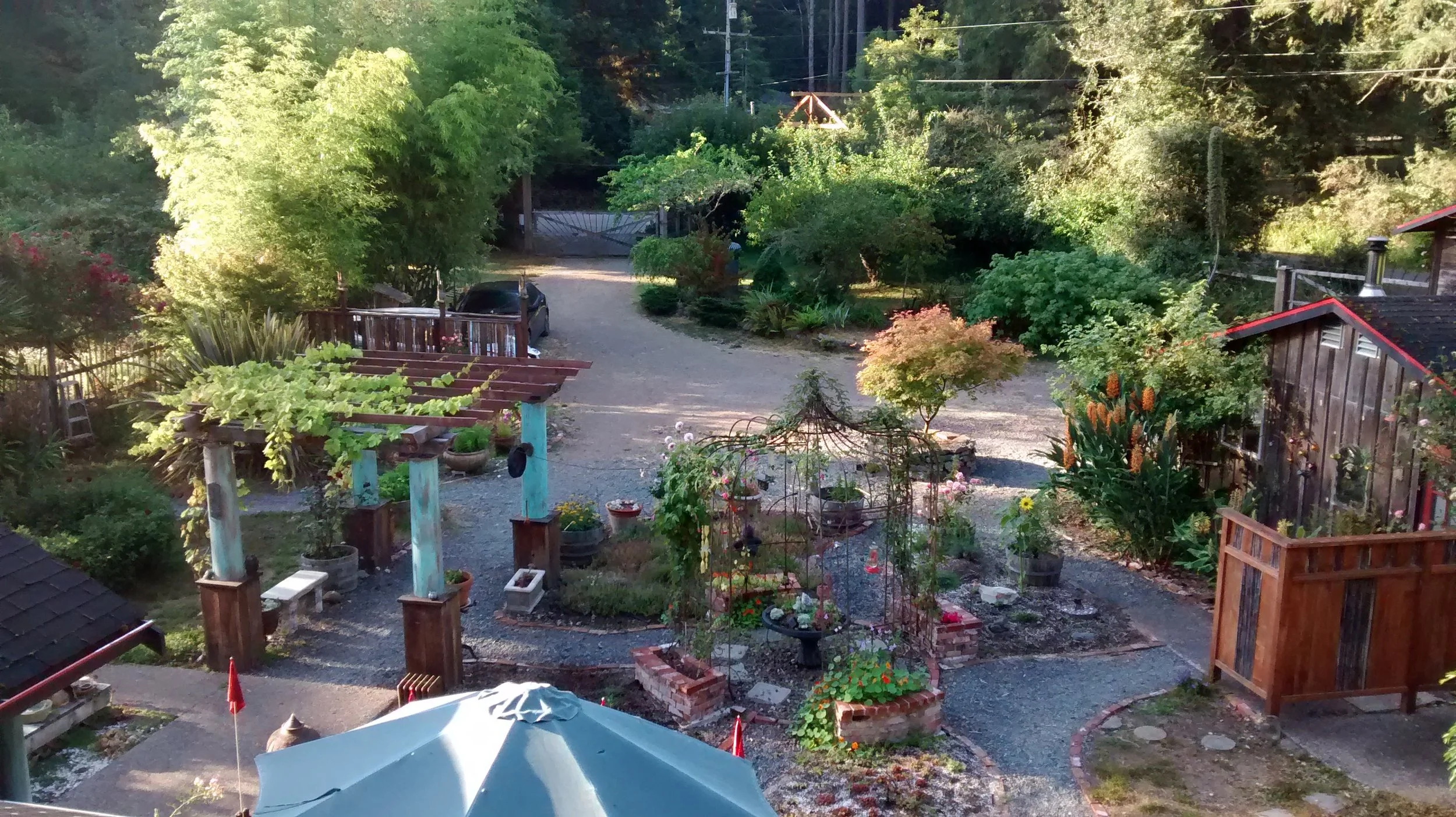 Entrance to property