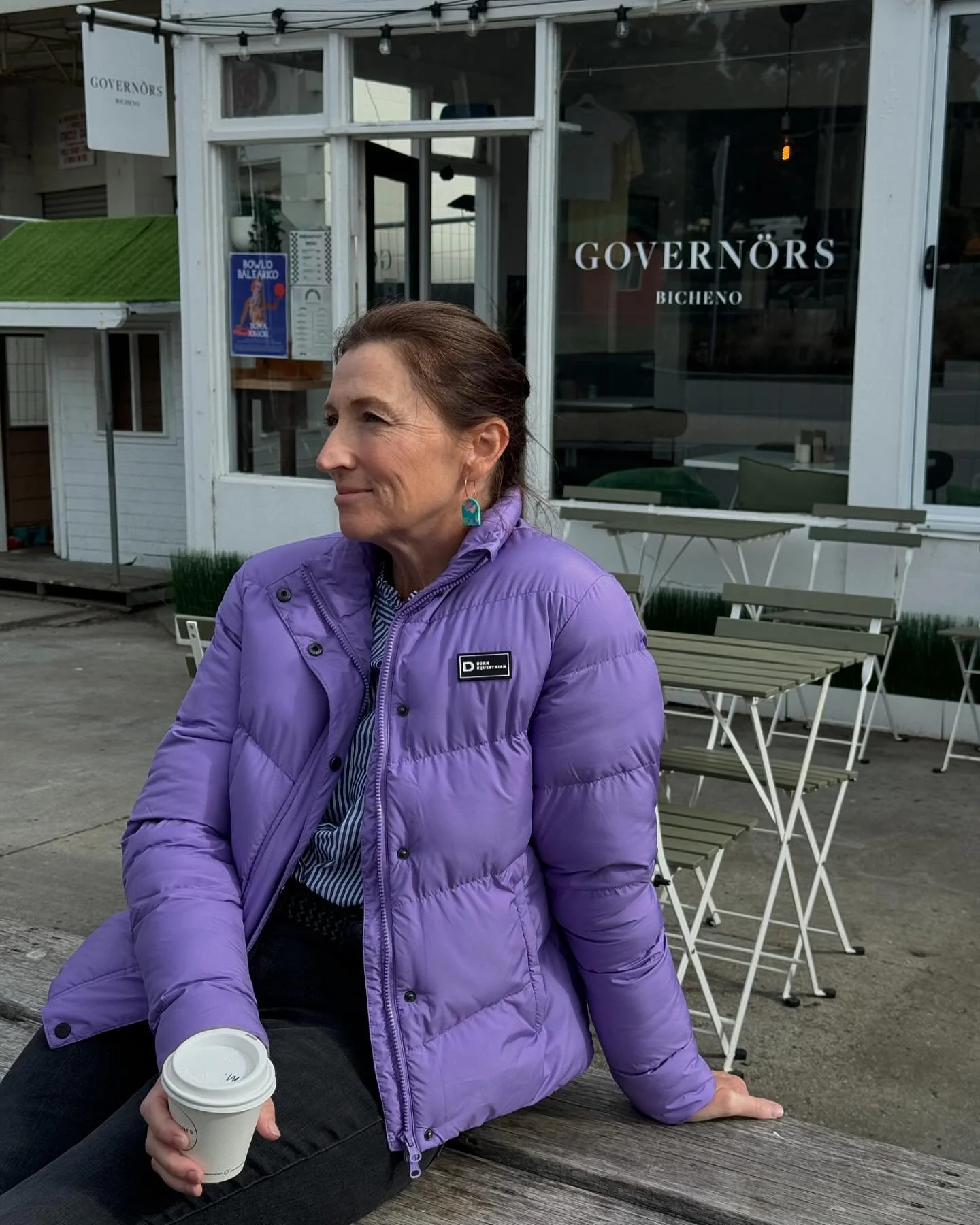 Firstly, meet my new puffa. Purple Grape. She&rsquo;s officially stolen my heart 💜 

Secondly, did I mention that we love COFFEE? 

A quick 2 hour drive from Launnie this morning before our first shoot, straight to @governors.bicheno for a seriously