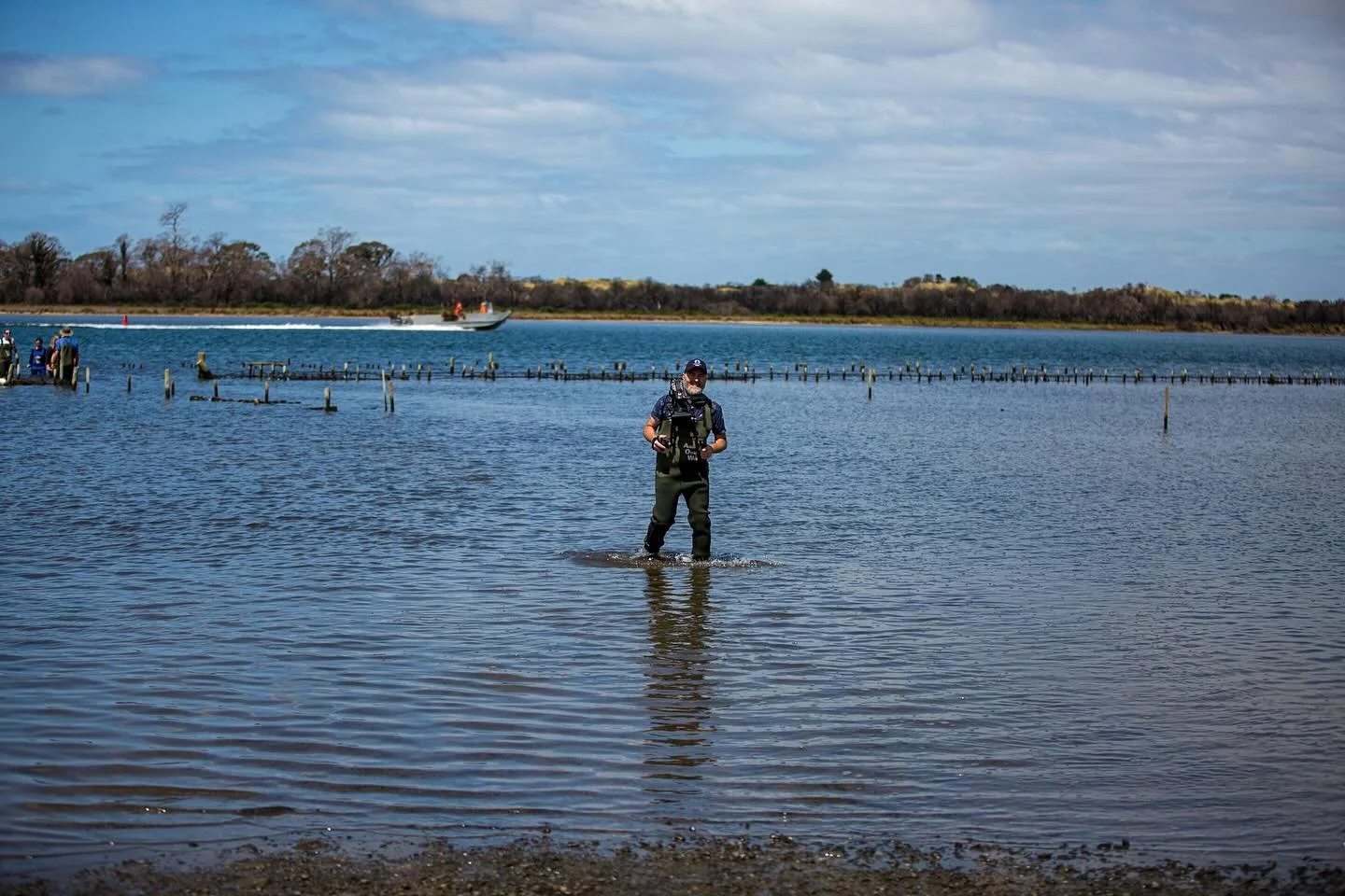 We&rsquo;ve definitely found ourselves in some pretty interesting filming situations over the last ten years! 🎬

Putting on waders and walking into waist height water to film at an oyster farm on the East Coast of Tassie is probably in the top ten! 
