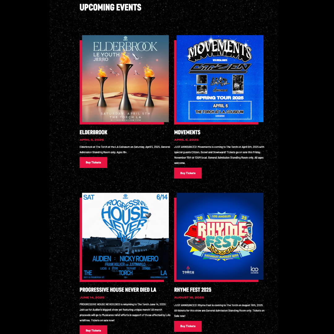 LA Coliseum Marketing — Jack Menghini Portfolio