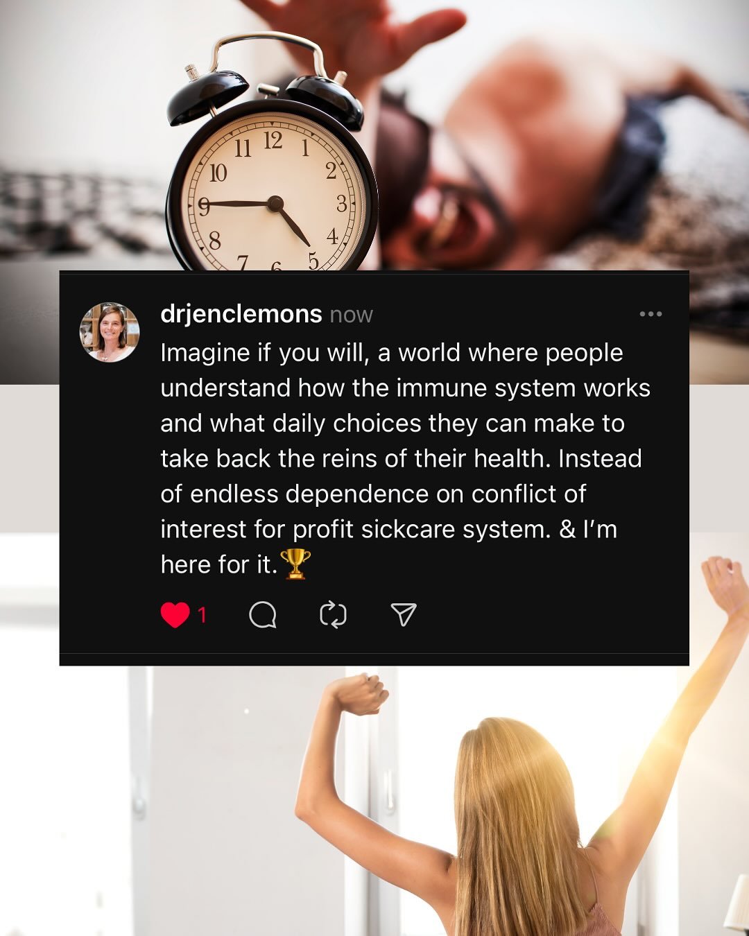 While it&rsquo;s average these days, to be sickly and weak, it&rsquo;s 𝘯𝘰𝘵 𝘯𝘰𝘳𝘮𝘢𝘭 𝘰𝘳 𝘩𝘦𝘢𝘭𝘵𝘩𝘺.⁣
You can change course at any time.⁣
𝗖𝗵𝗮𝗻𝗴𝗲 𝘆𝗼𝘂𝗿 𝗵𝗲𝗮𝗹𝘁𝗵, 𝗰𝗵𝗮𝗻𝗴𝗲 𝘆𝗼𝘂𝗿 𝗹𝗶𝗳𝗲⁣
⁣
People who understand how the i