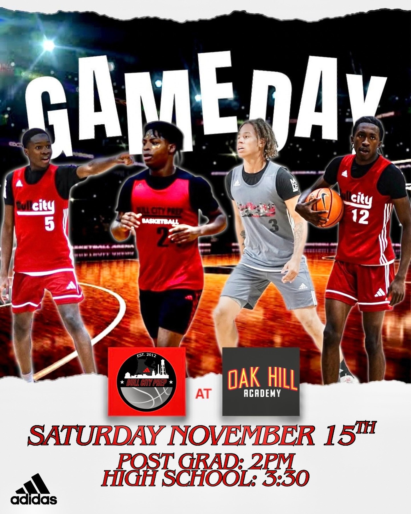 Bull City Prep Academy takes show on the road to Oak Hill Academy🔥🏀✅⭐️ #GoBulls #Teamwork #Focus #Roadtrip #Win