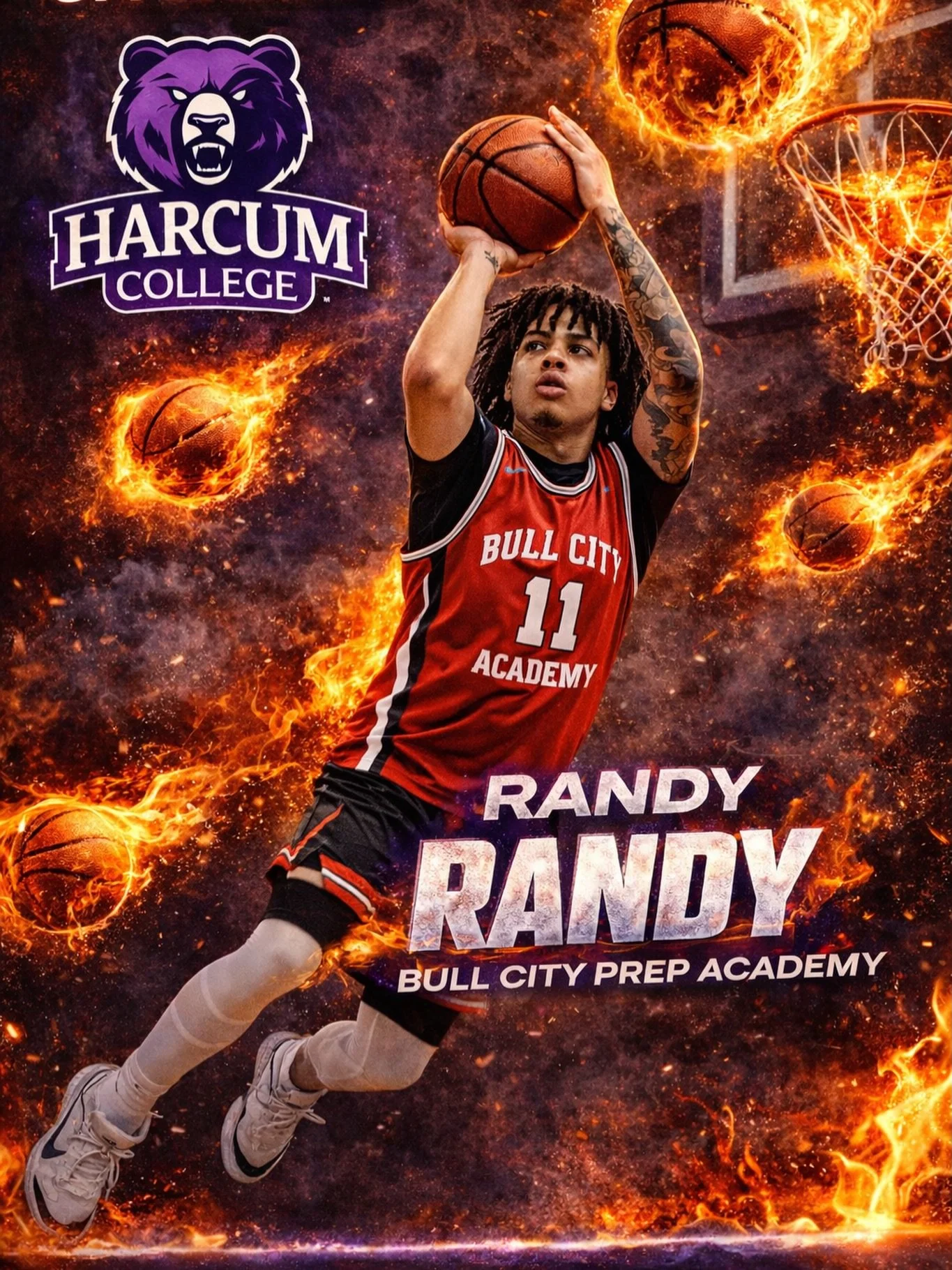 Bull City Prep Academy! 6&rsquo;2 SG Randy Johnson!

Blessed to receive an offer from Harcum College (PA) after speaking with the coaching staff. Grateful for the opportunity. 2026.

#Sharpshooter #RandyJohnson #GoBulls