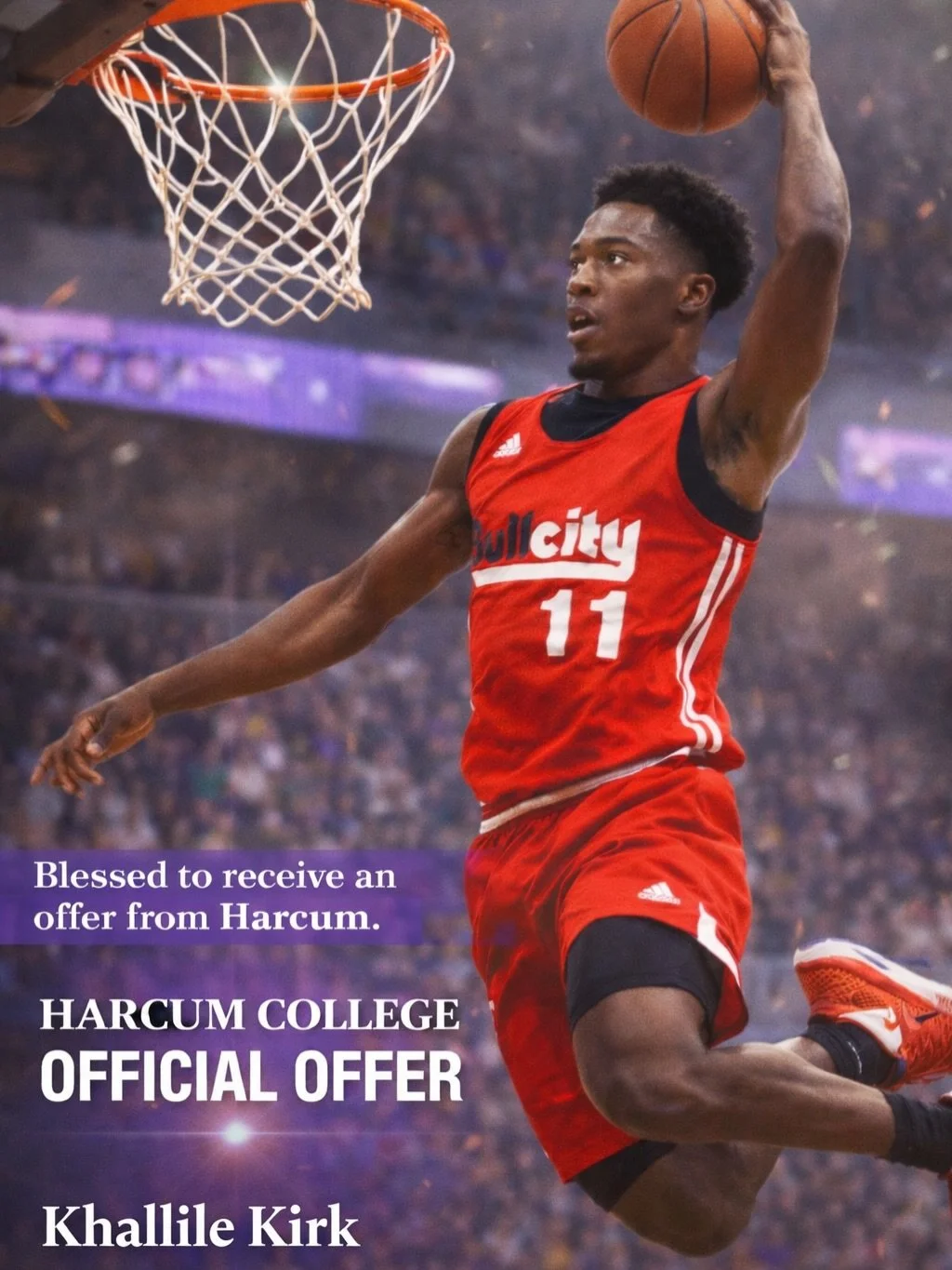 Bull City Prep Academy &mdash; Blessed to receive an offer from Harcum College (PA) after speaking with the coaching staff. Grateful for the opportunity. @klil_kirk #GoBulls