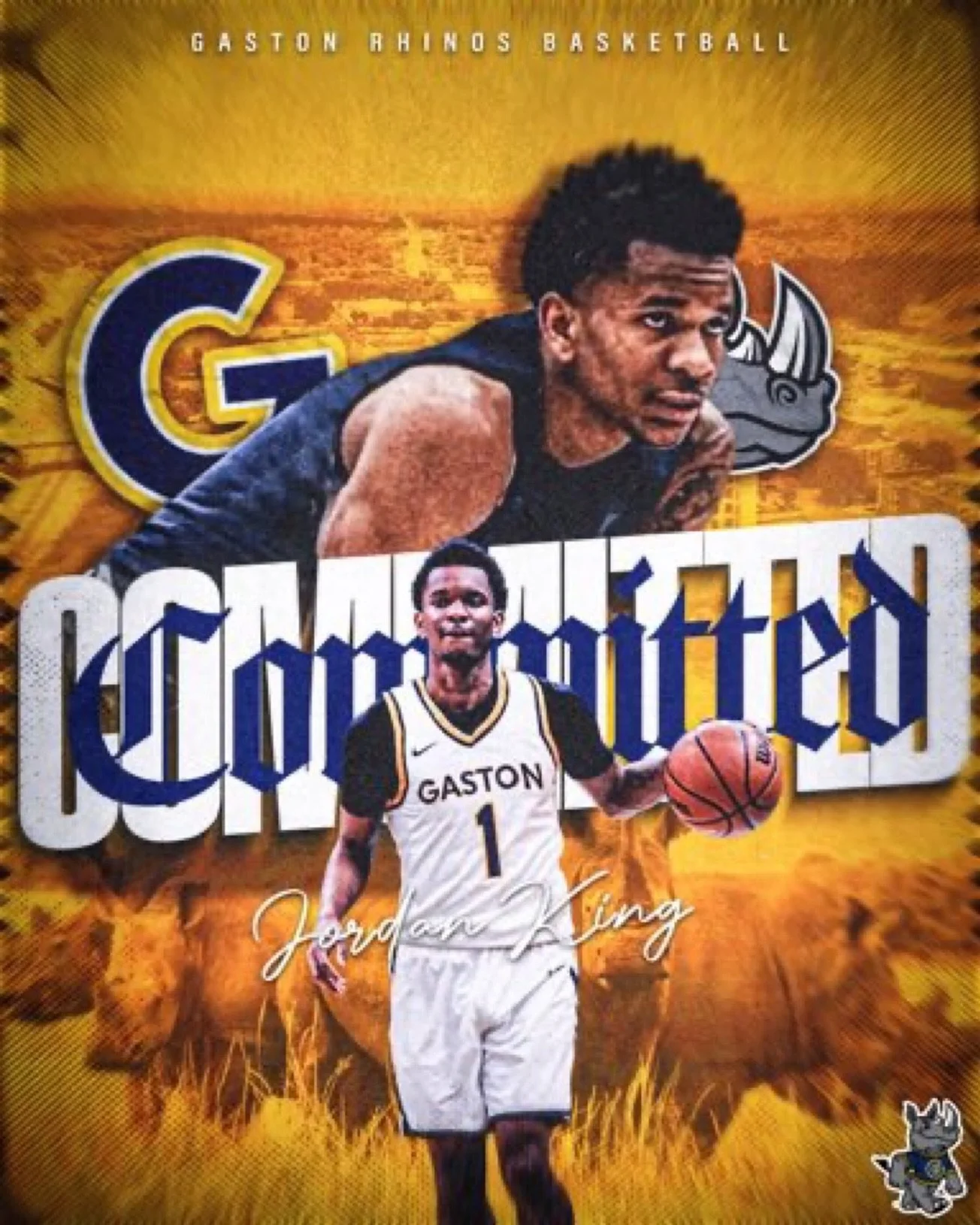 Bull City Prep Academy 6&rsquo;2 combo guard Jordan King has committed to Gaston College. #Smooth #Buckets #Highflyer #GobeGreat @certified._jo