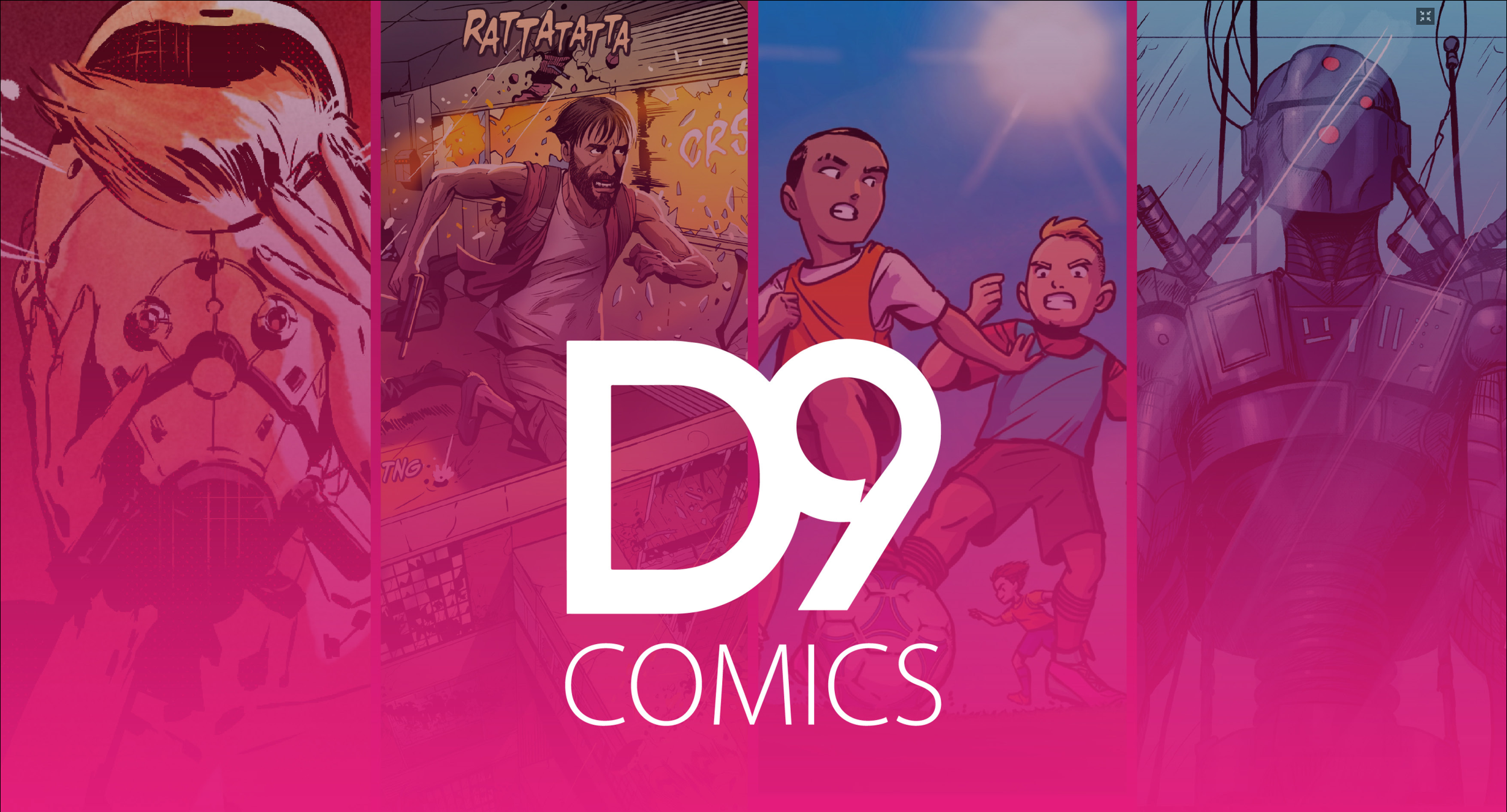 About D9 Comics banner