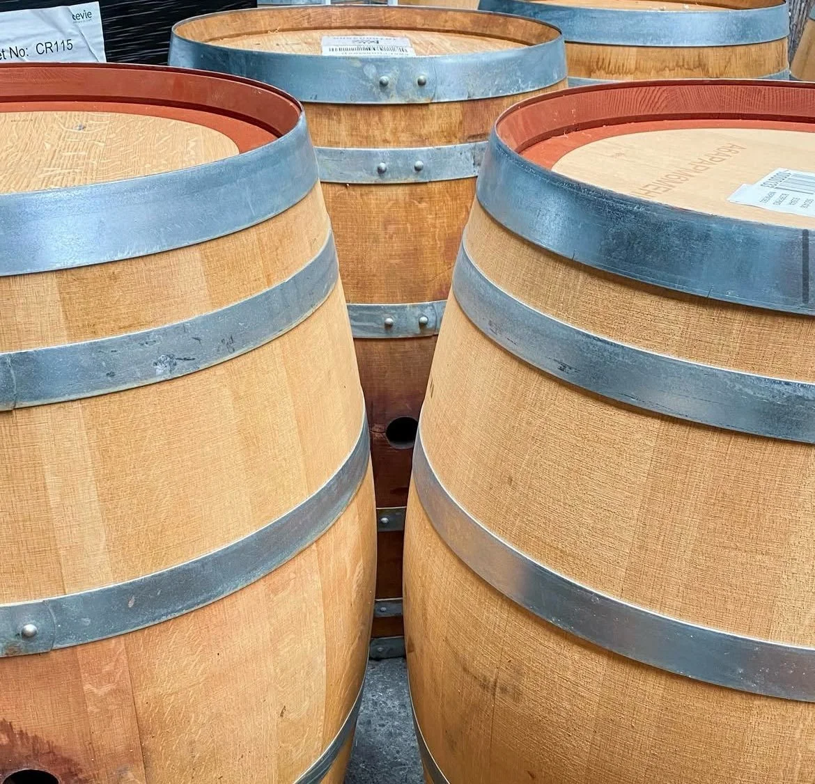 Rustic Wine Barrels