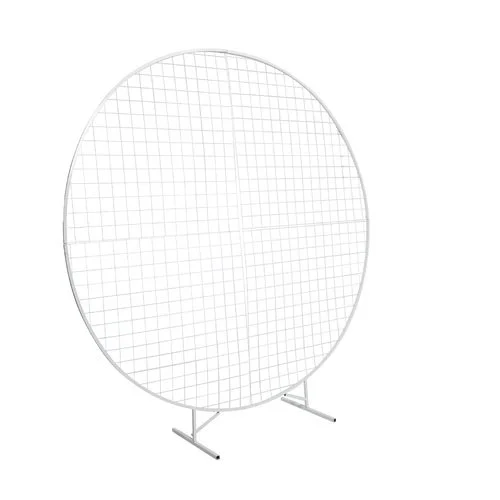 Arbour - White Round Backdrop