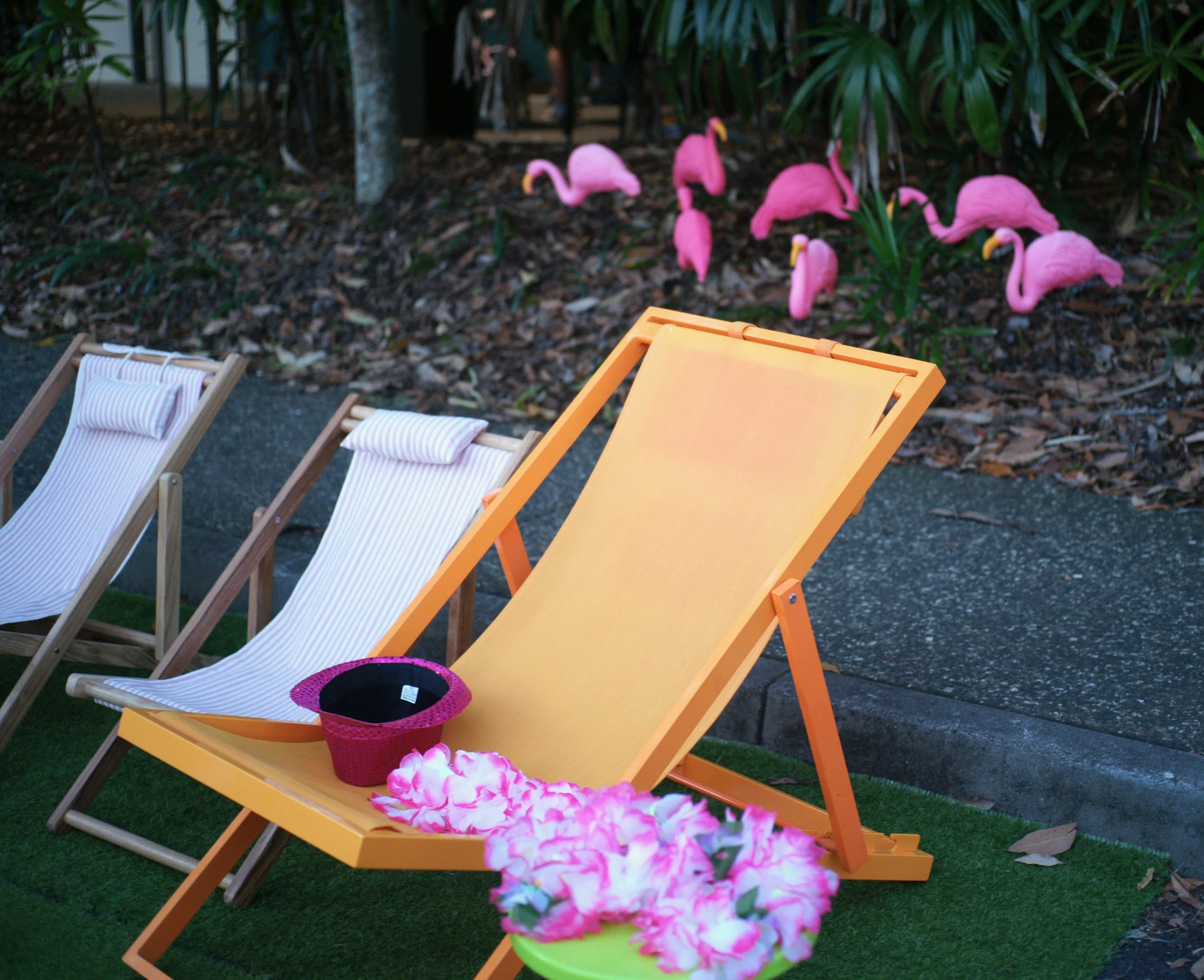 Mini Deck Chairs - Pink