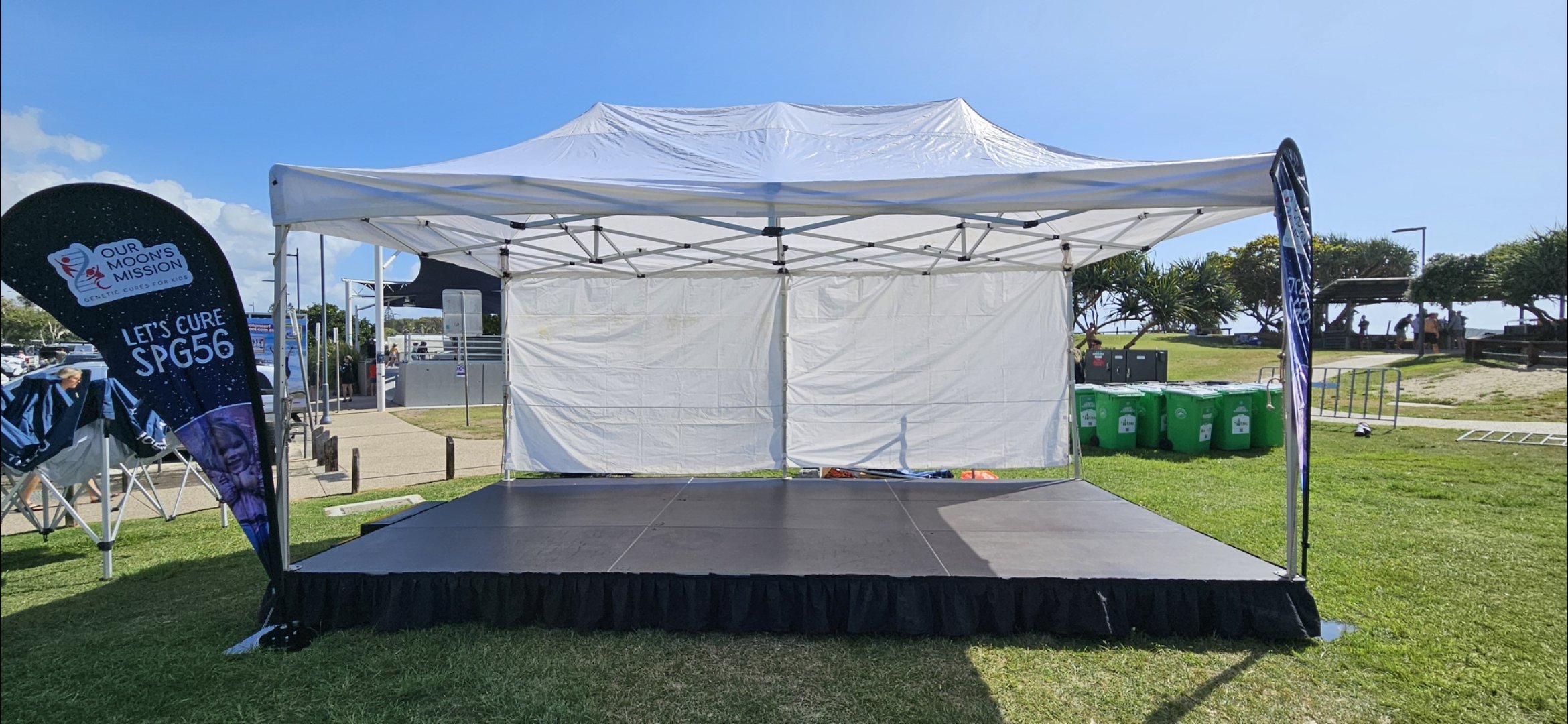 Panel Stage - 6x3m with roof