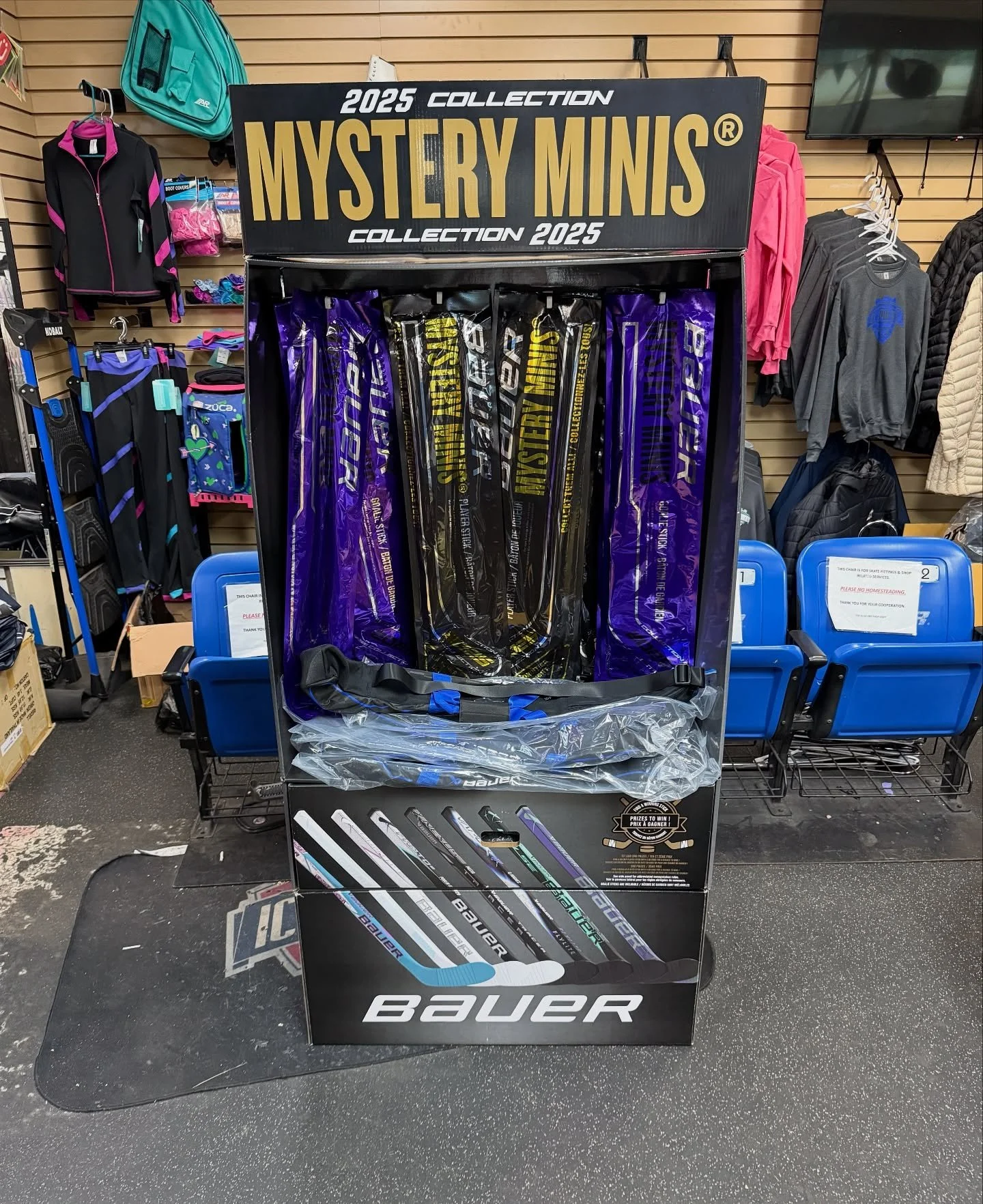 The 2025 collection of Mystery Minis has arrived! Don&rsquo;t miss your chanc to visit our proshop and find a golden stick.

#bauer #mysterymini #proshop
