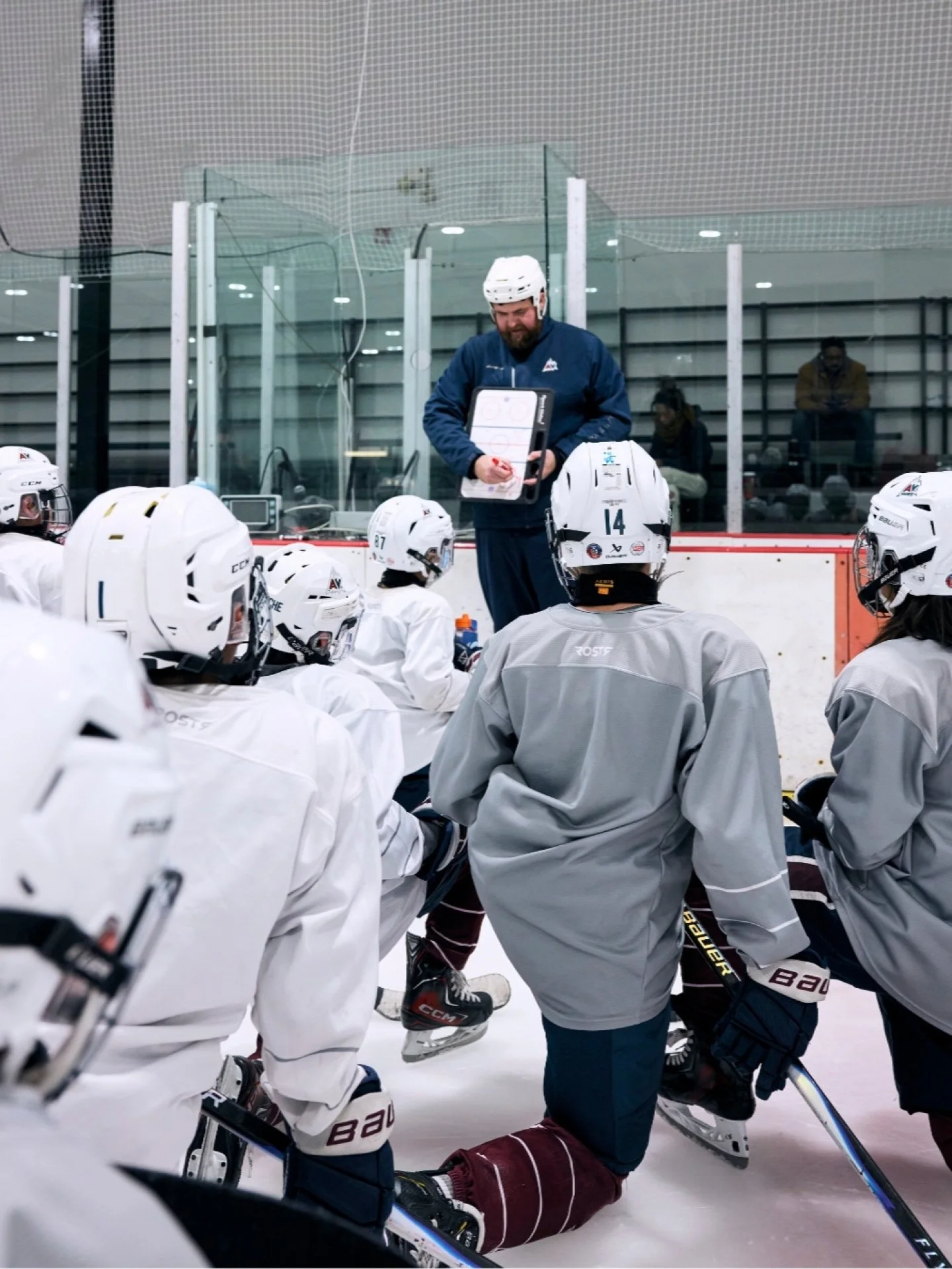 Great players start with great coaches. 🏒🤝