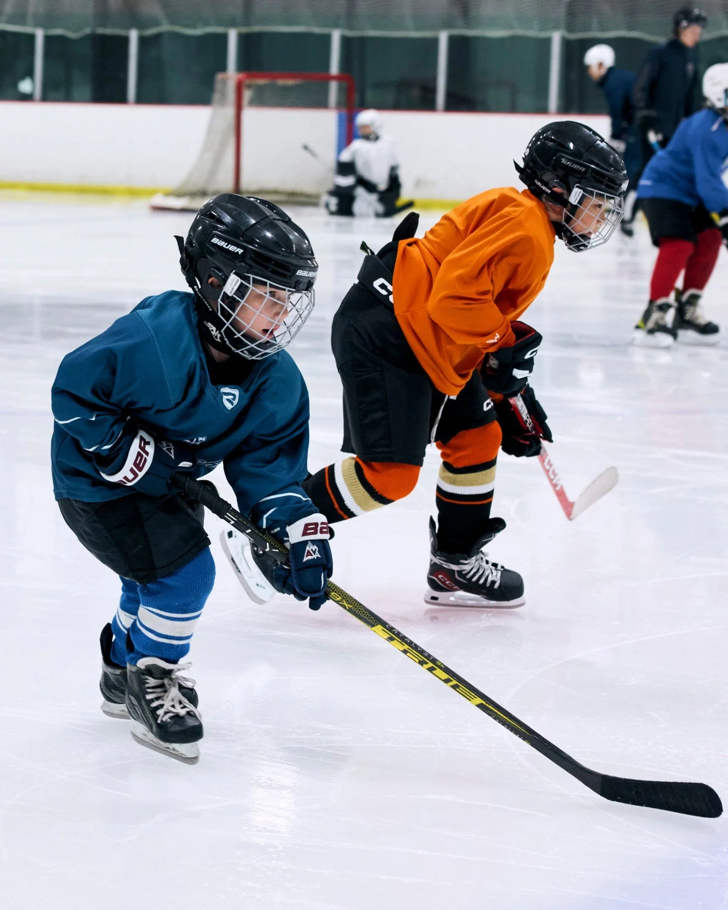 Eyes on the puck and hearts in the game. That is the AV Ice Palace spirit. 🏒