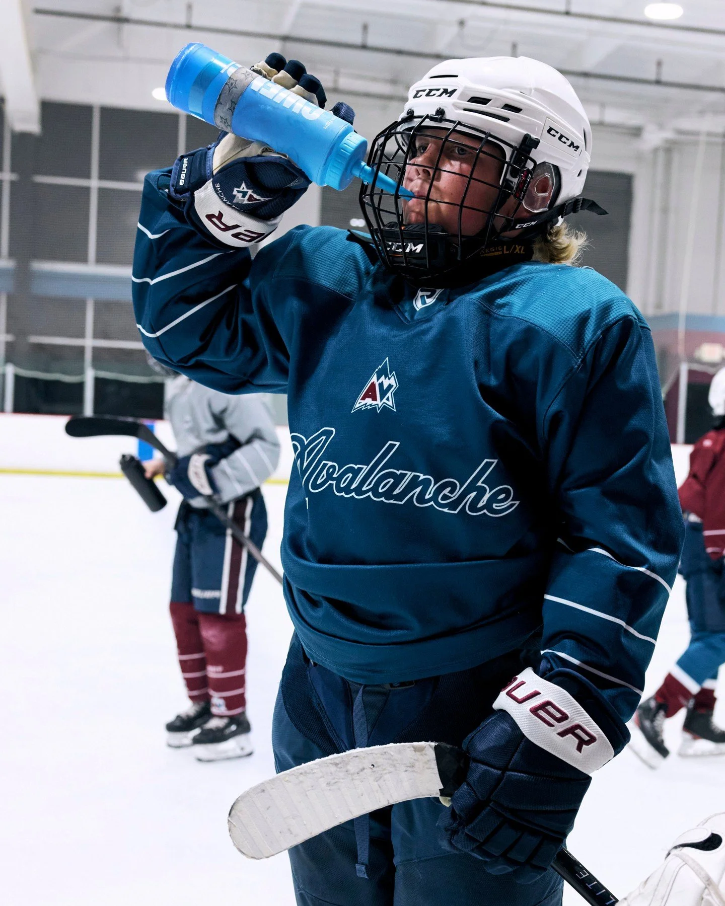 Dominate, hydrate, repeat. Because champions are built in practice. 🏒