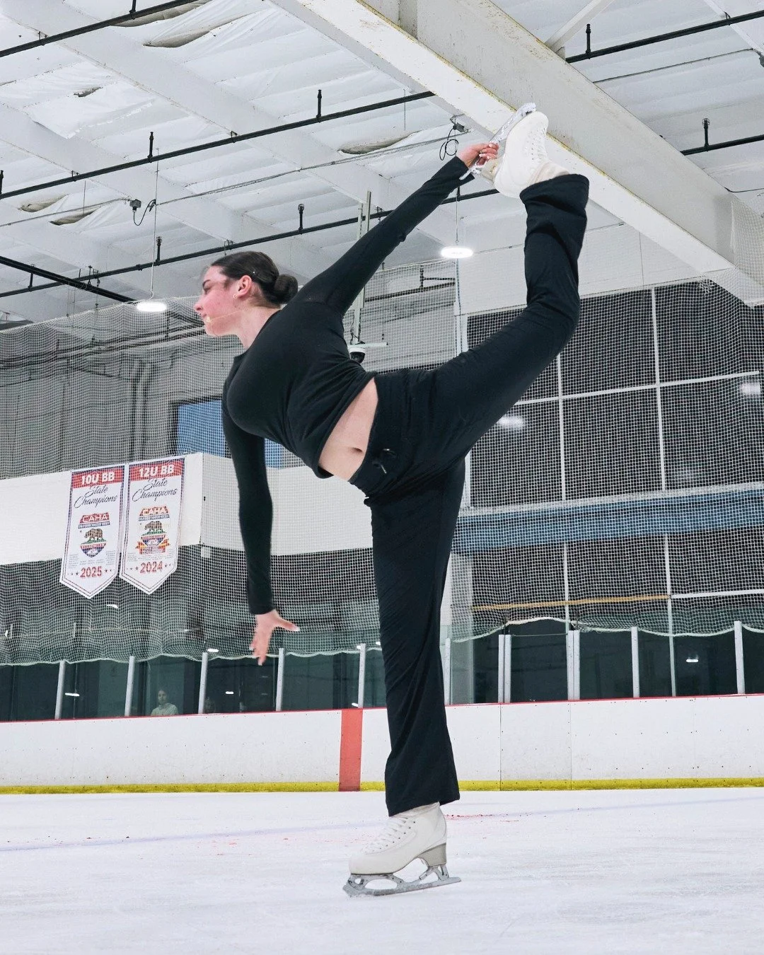 The rink is our stage and the ice is the spotlight ⛸️✨