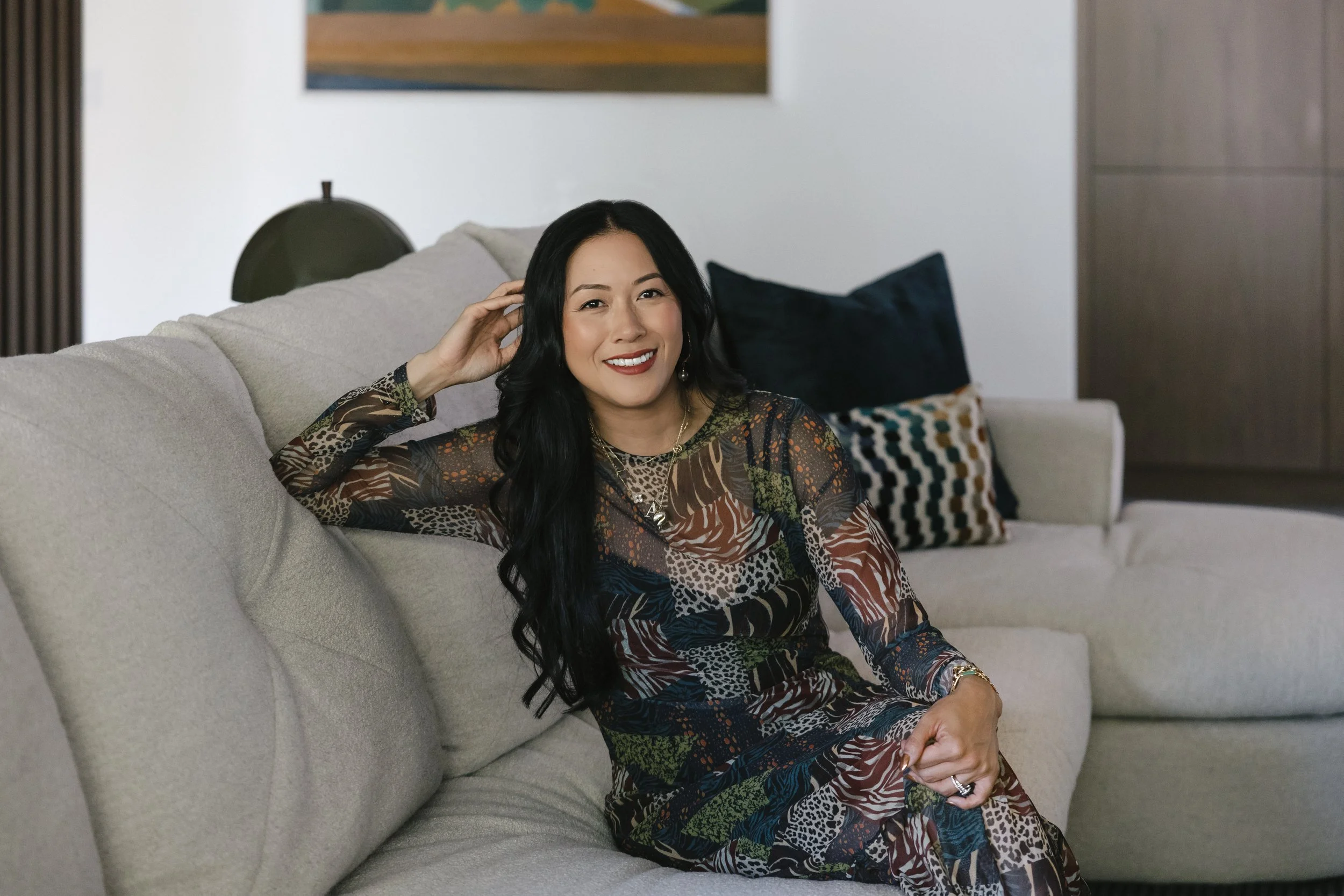 Portrait of Alicia Cheung principal designer and founder of ACD, Alicia Cheung Design