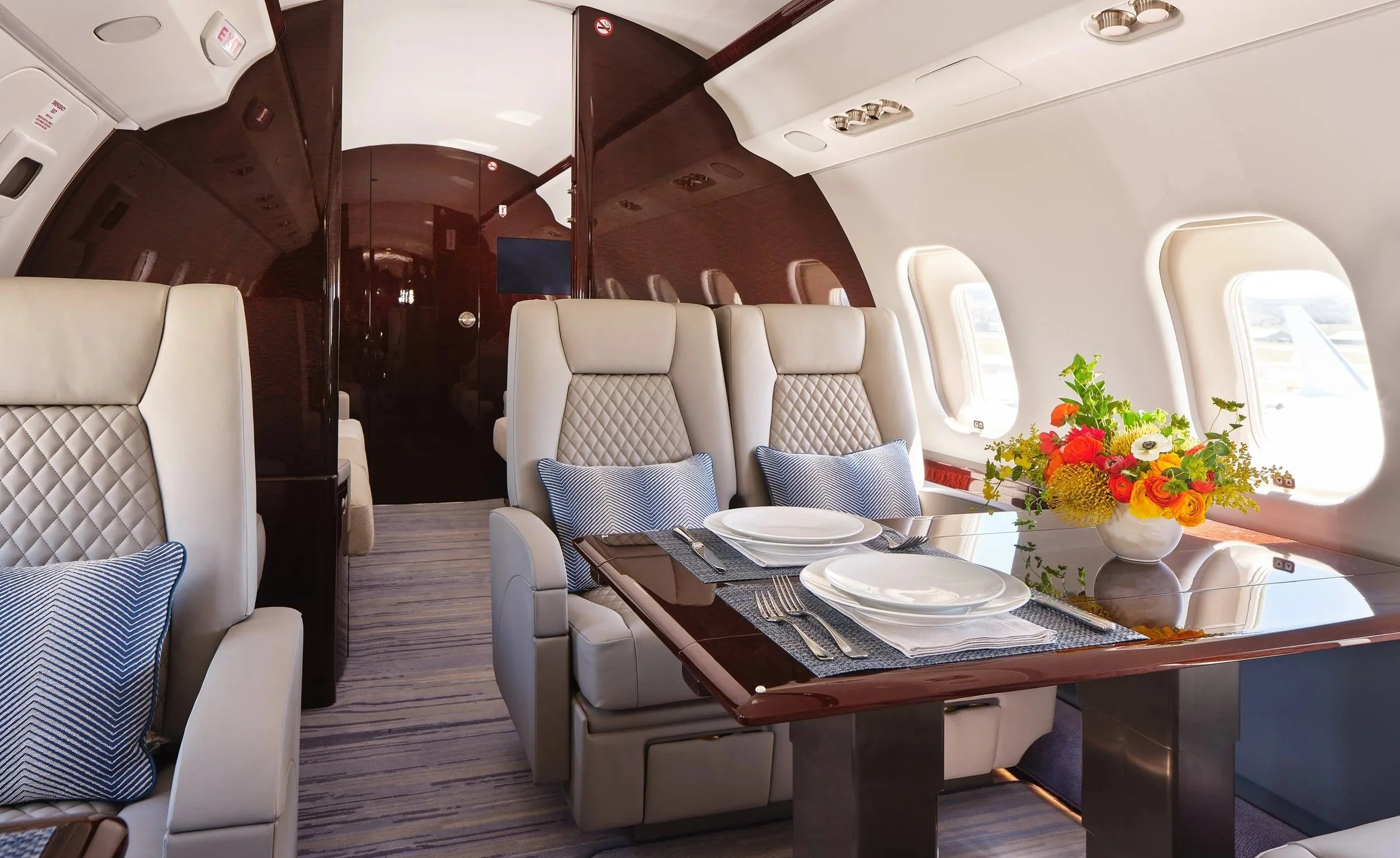 Come Fly With Us | Private Aircraft Interior Design by ACD
