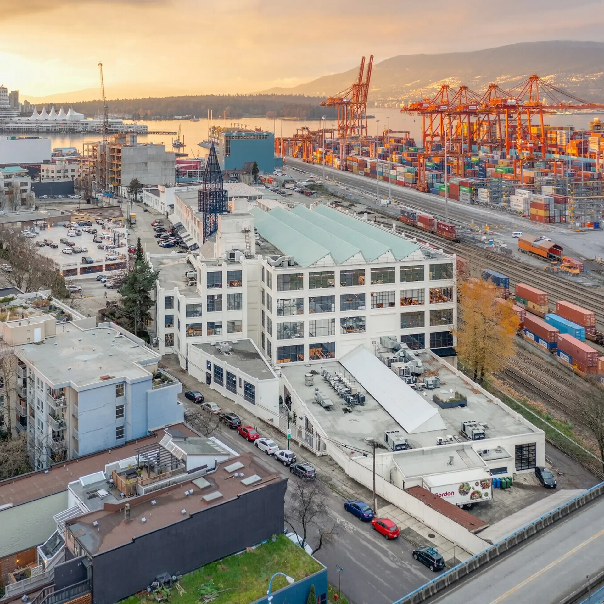 Industrial district land-use planning